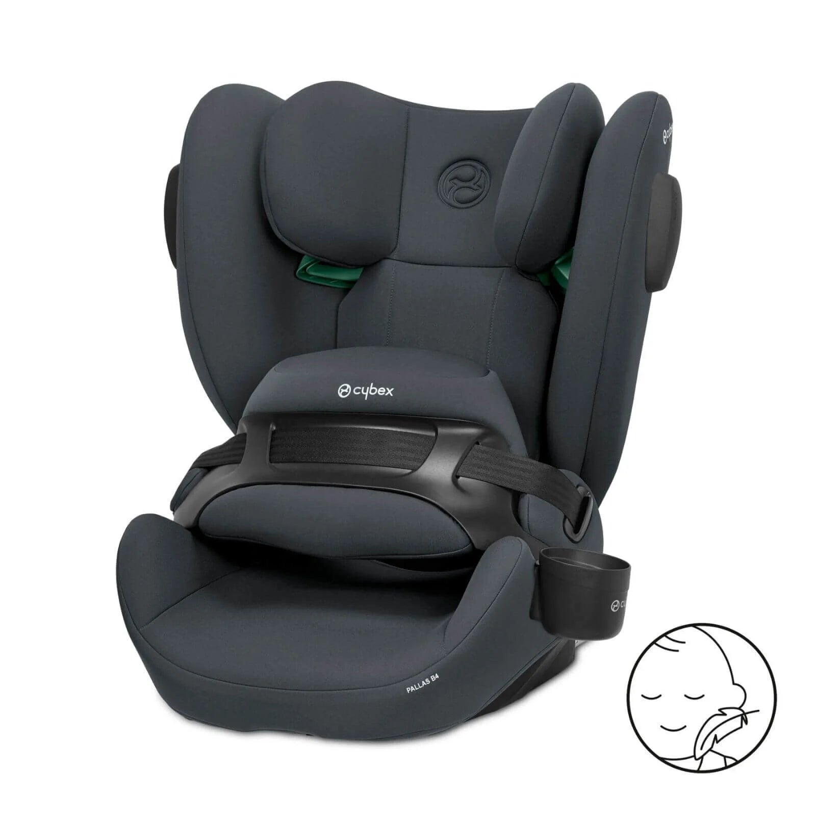 Cybex Pallas B4 i - Size Group 1/2/3 Car Seat (9 Months to 12 Years) - Cobblestone Grey - Cybex - ebebek