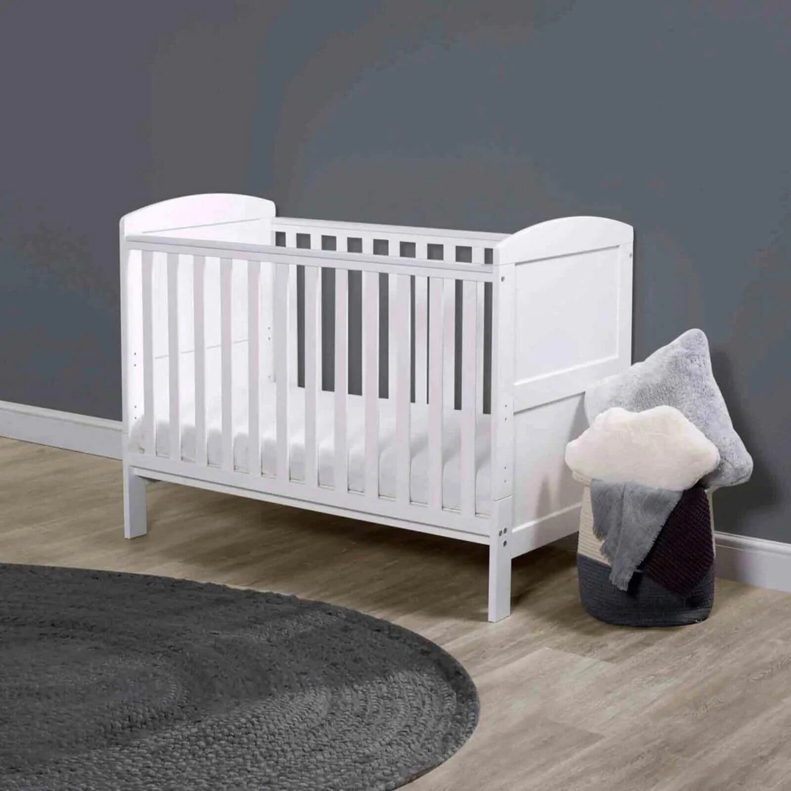 Ickle Bubba Coleby Mini Cot Bed White - Without Mattress - ebebek - Black Friday