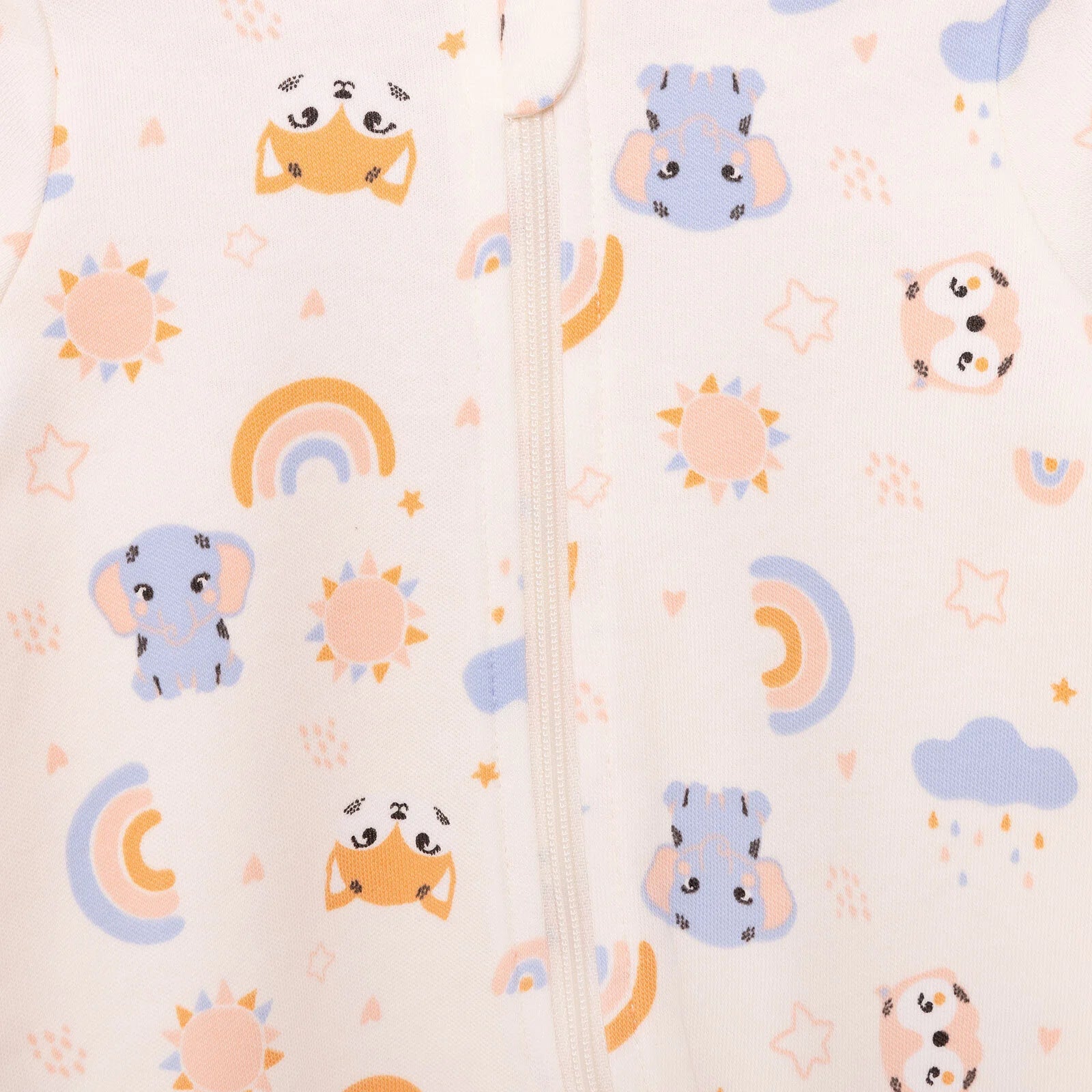 HelloBaby Newborn Girl Footed Jumpsuit - Beige - ebebek - Black Friday