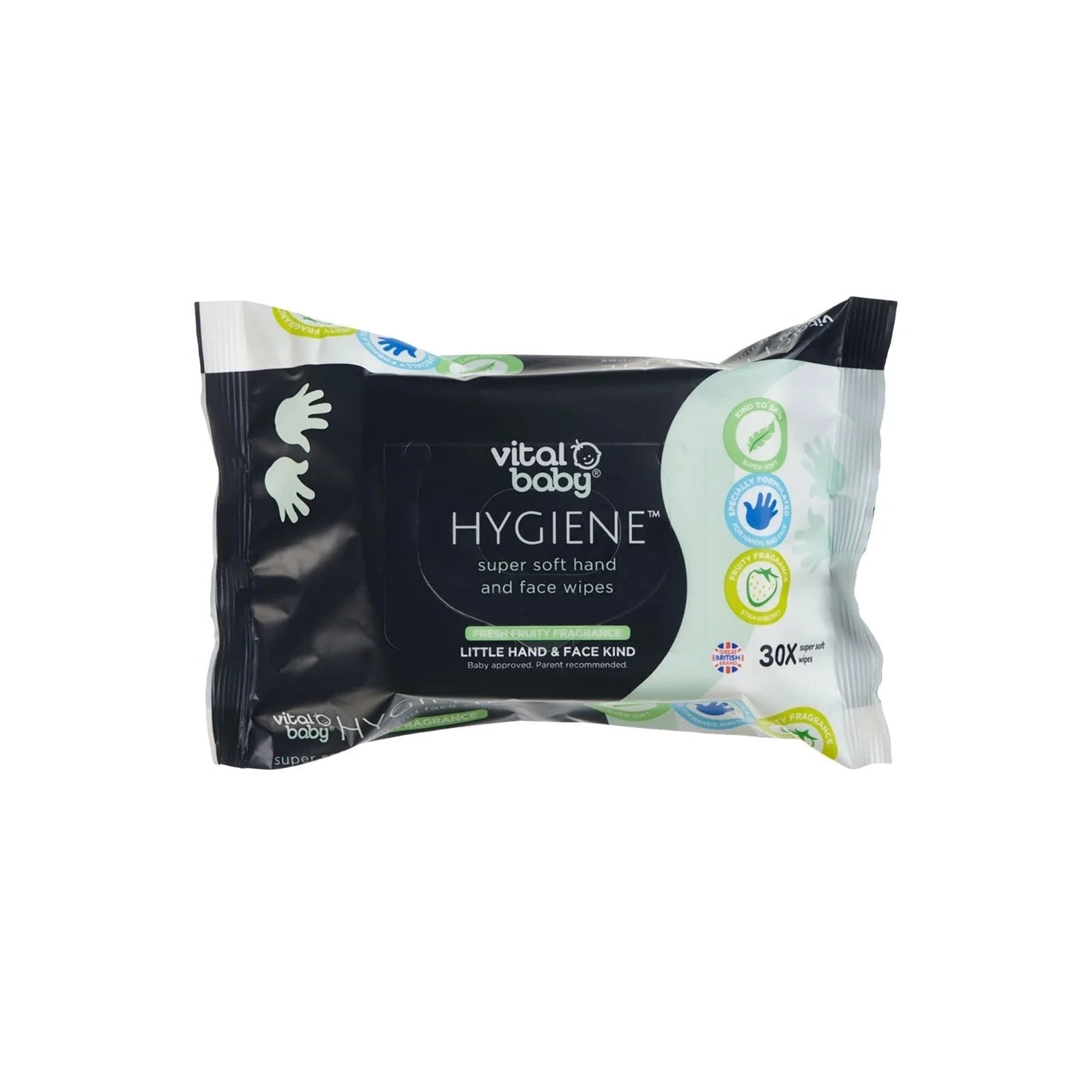 Vital Baby Hygiene Super Soft Hand & Face Wipes 30 pcs - ebebek - Black Friday