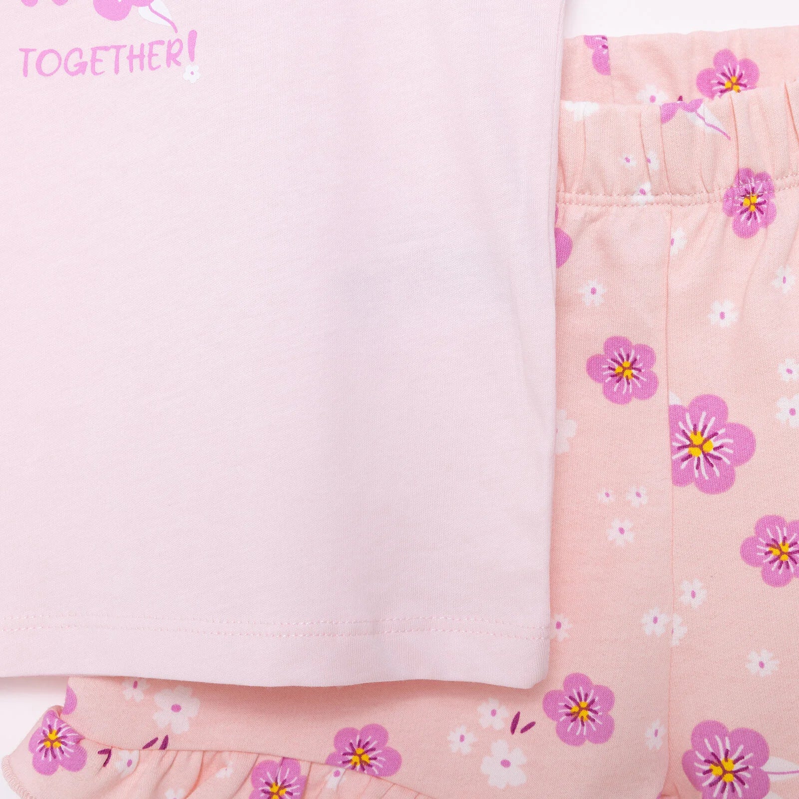 HelloBaby Basic Girl Grow Together Printed Tshirt - Pink - ebebek - Black Friday