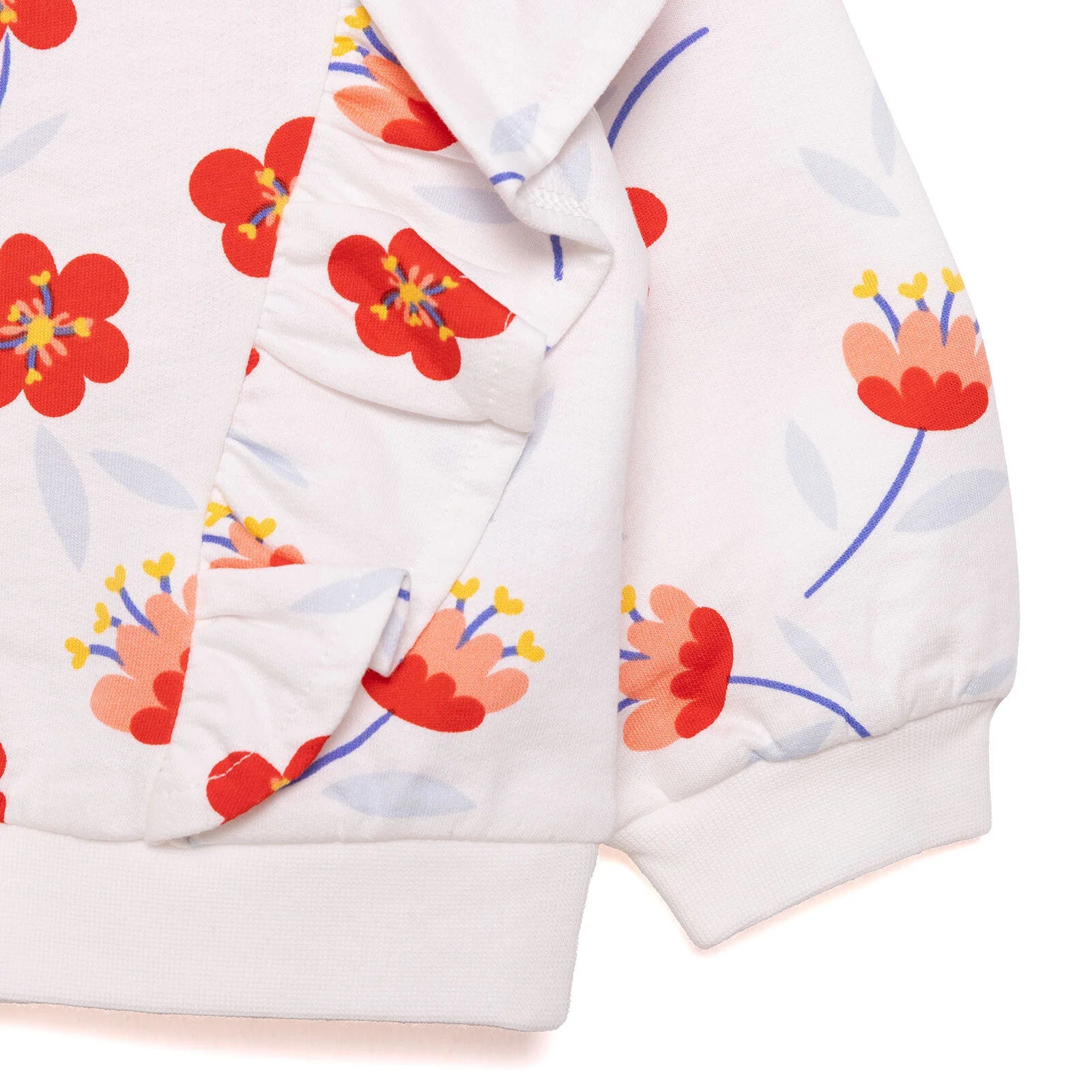 HelloBaby Spring Memories Sweatshirt - Ecru - ebebek - Black Friday