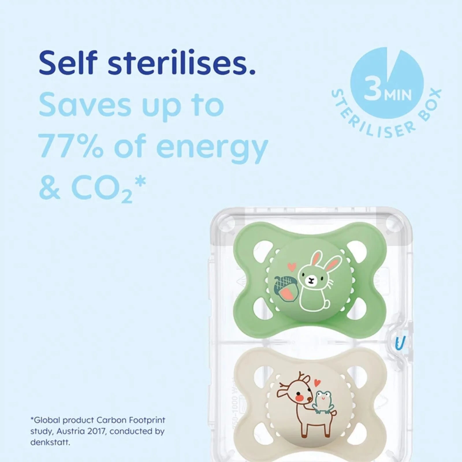 MAM Original Soother Unisex 0 - 6 months Pack of 2 - ebebek - Black Friday