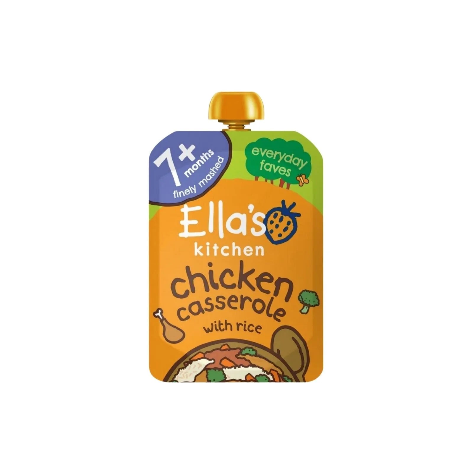 Ella's Kitchen Chicken Casserole with Rice 7+ months 130g - ebebek - Black Friday
