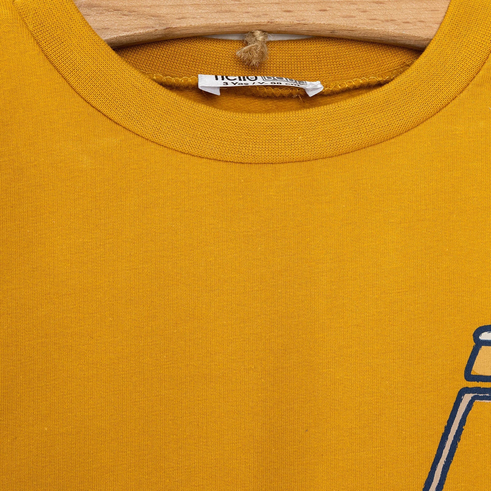 HelloBaby Baby Boy Sweatshirt - Mustard - ebebek - Black Friday