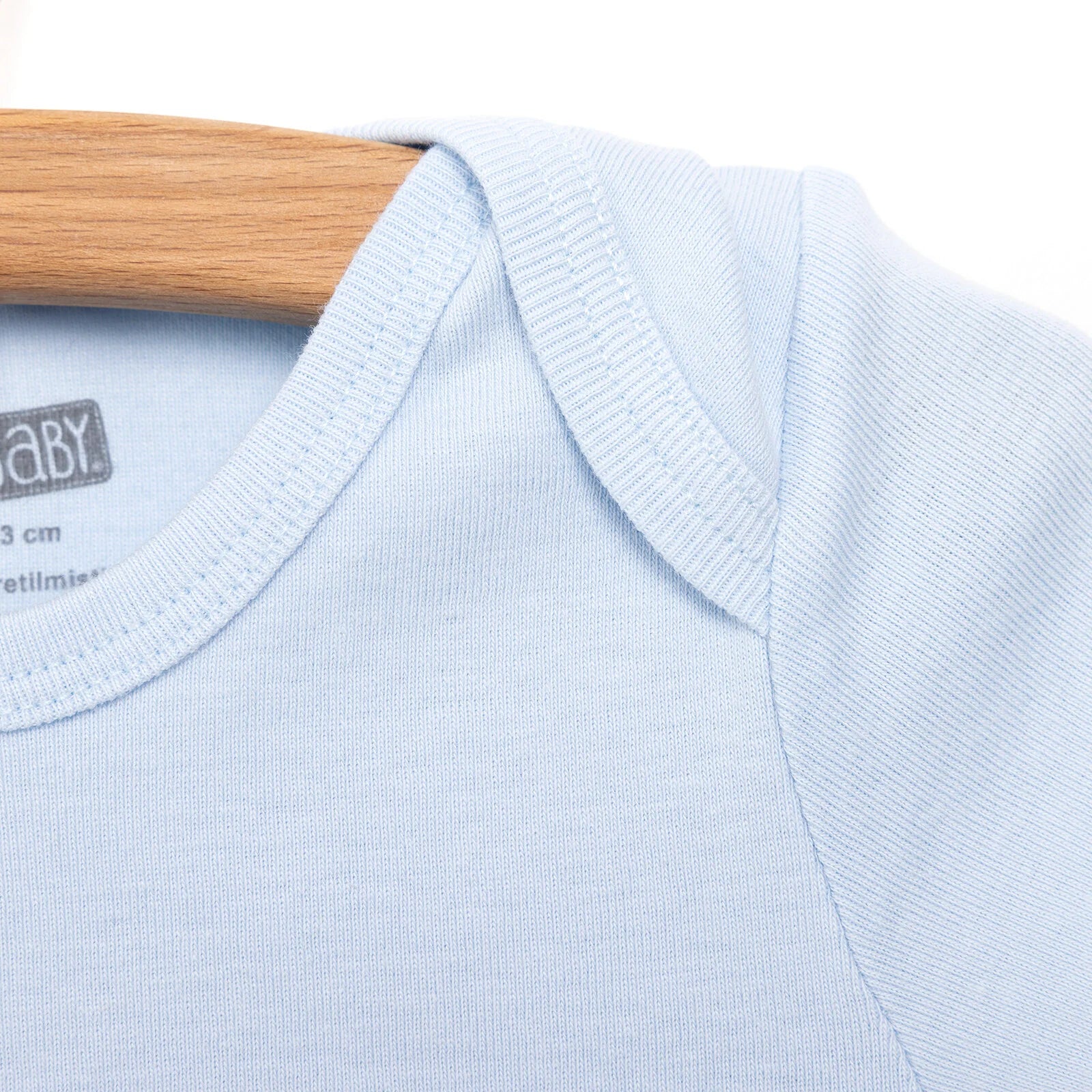 HelloBaby Short Sleeve Bodysuit - Blue - ebebek - Black Friday