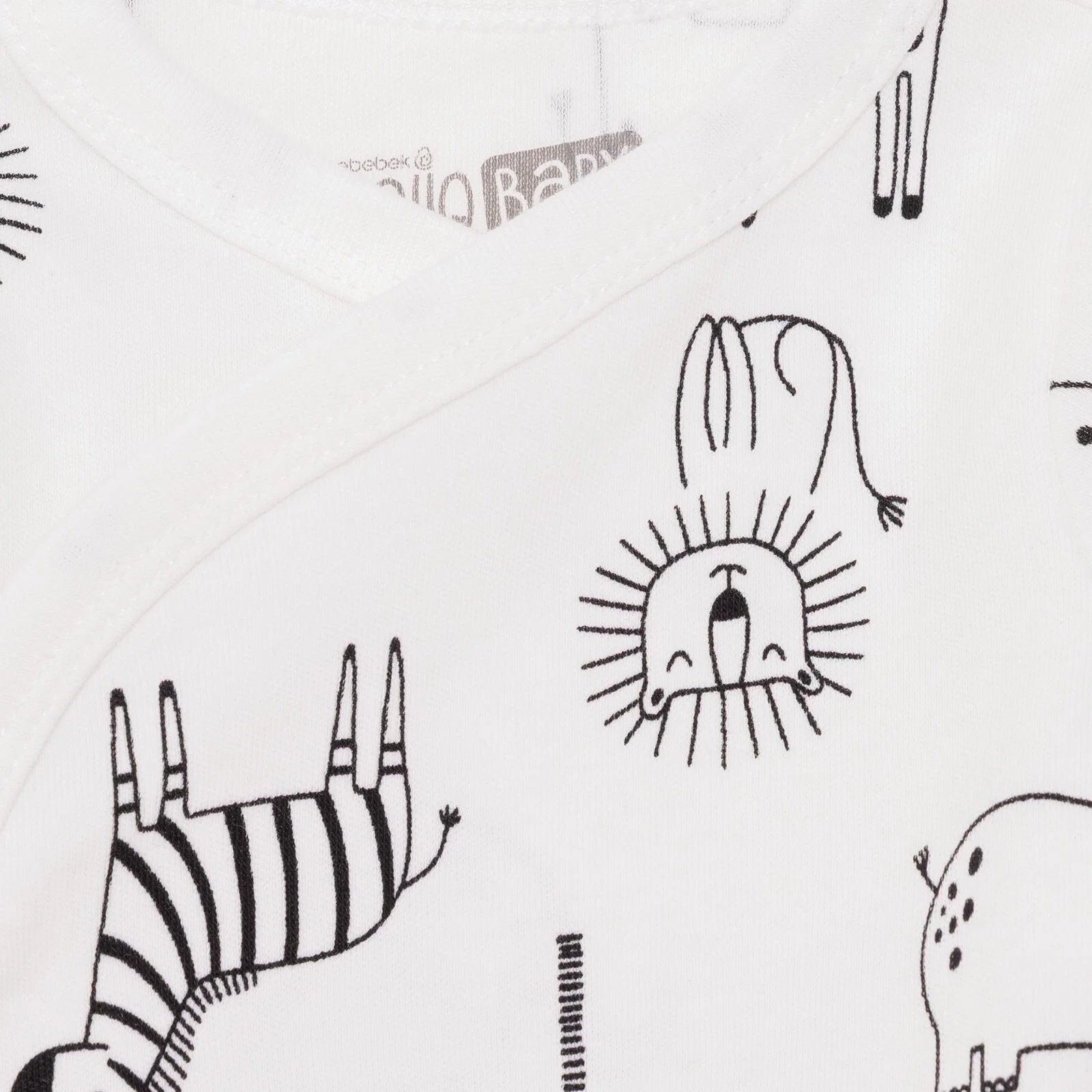 HelloBaby Newborn Body Footed Bottom - Ecru - ebebek - Black Friday