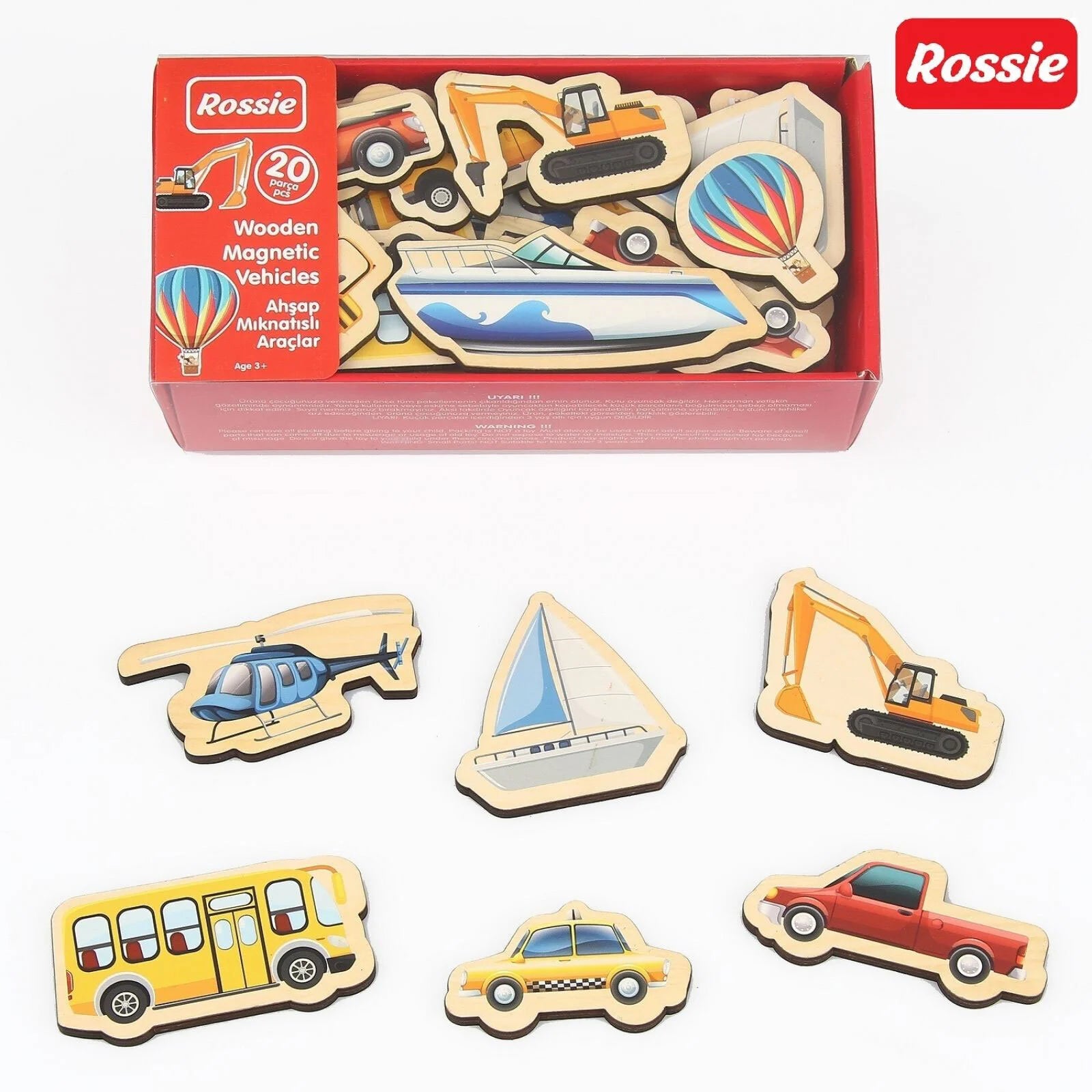 Rossie Magnetic Wood Tools - ebebek - Black Friday
