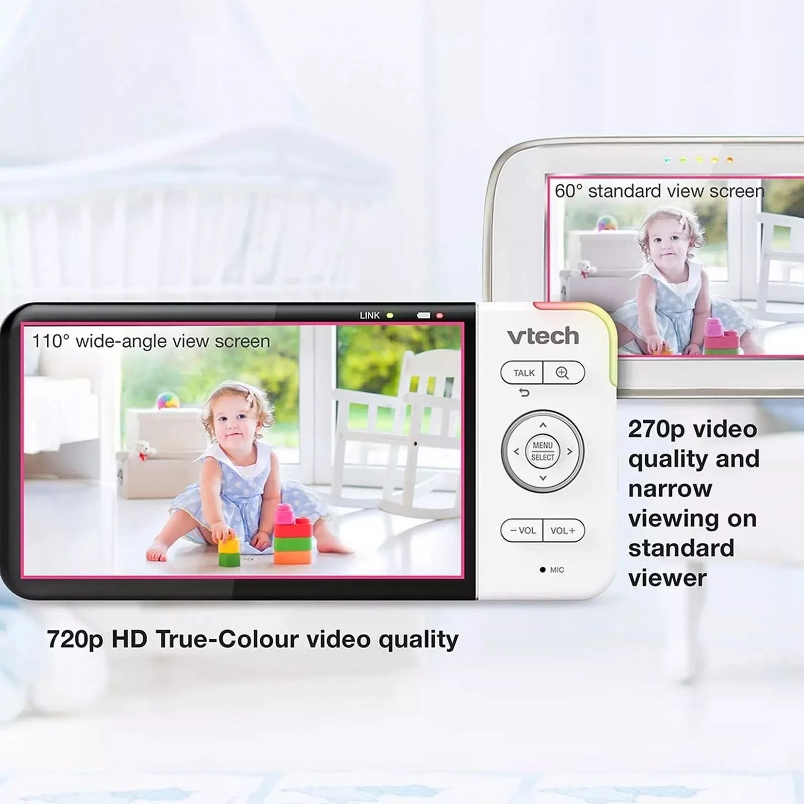 VTech RM5755HD 5" Smart Wi - Fi 1080p Video Baby Monitor - ebebek - Black Friday