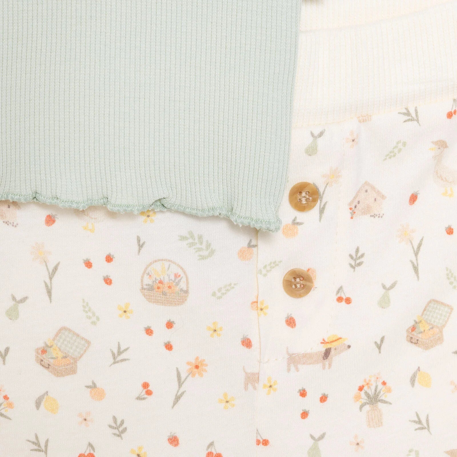 Bebetto Newborn Cute Duck Tshirt - Short - Multicolour - ebebek - Black Friday