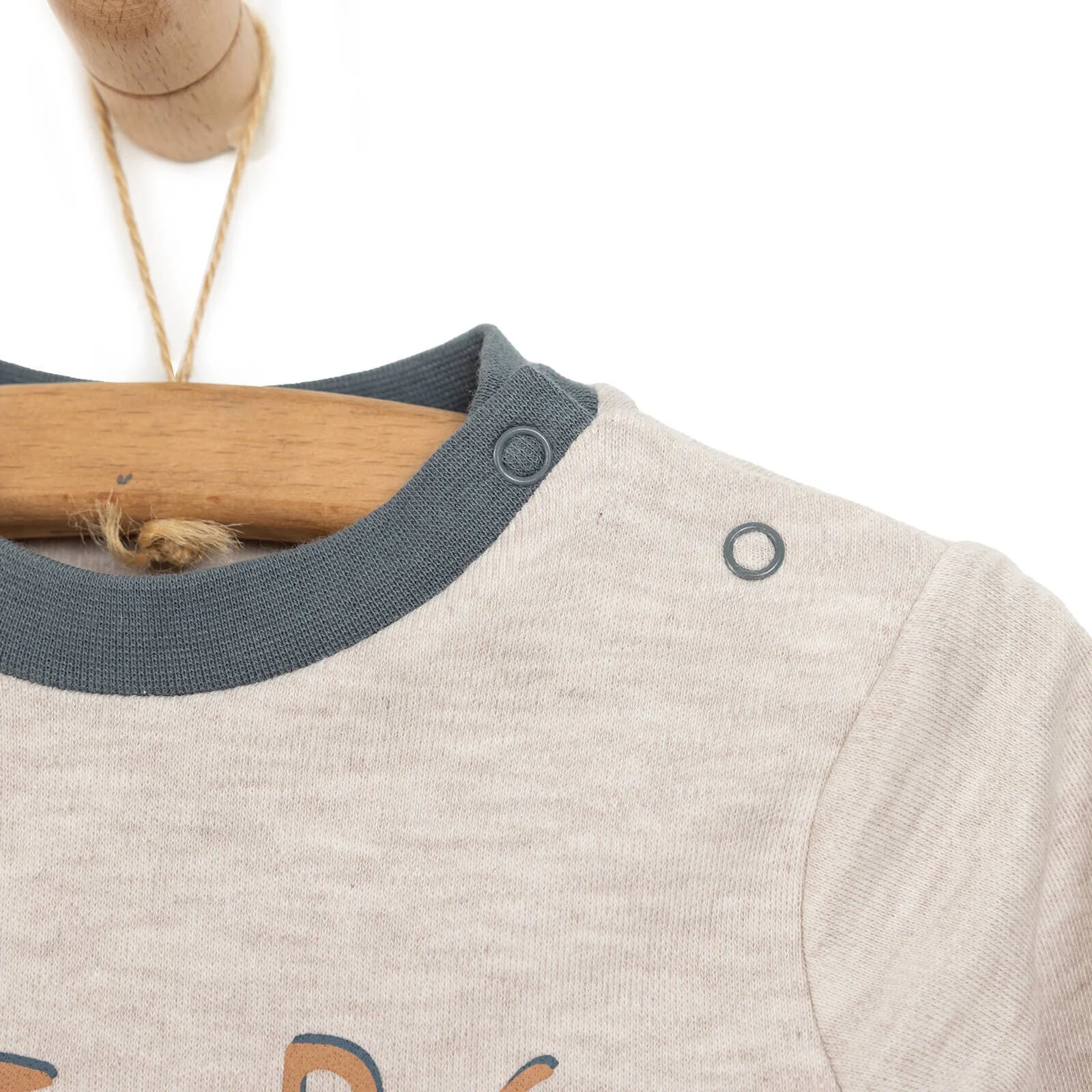 HelloBaby Baby Boy Pyjamas Set - Beige - ebebek - Black Friday