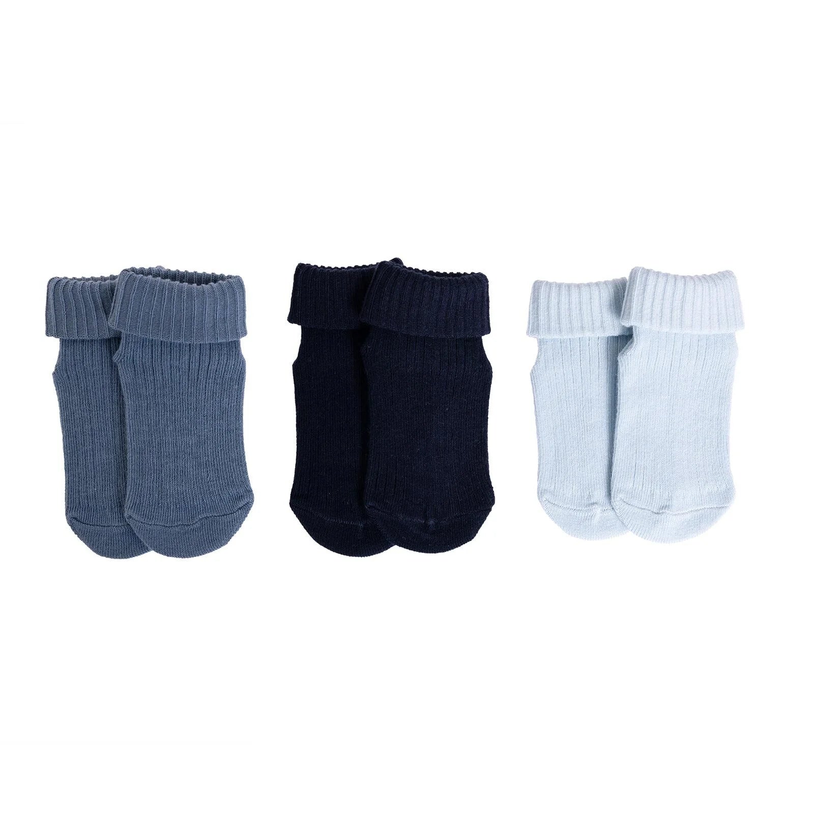 HelloBaby Boy Baby Socks 3 Pack - Blue - ebebek - Black Friday