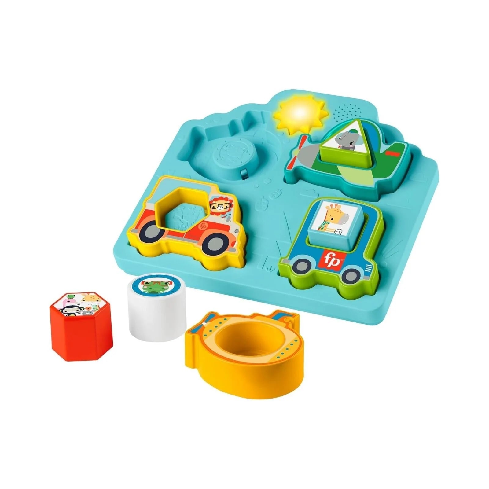 Fisher - Price Shapes & Sounds Vehicle Puzzle Toy - ebebek - Black Friday
