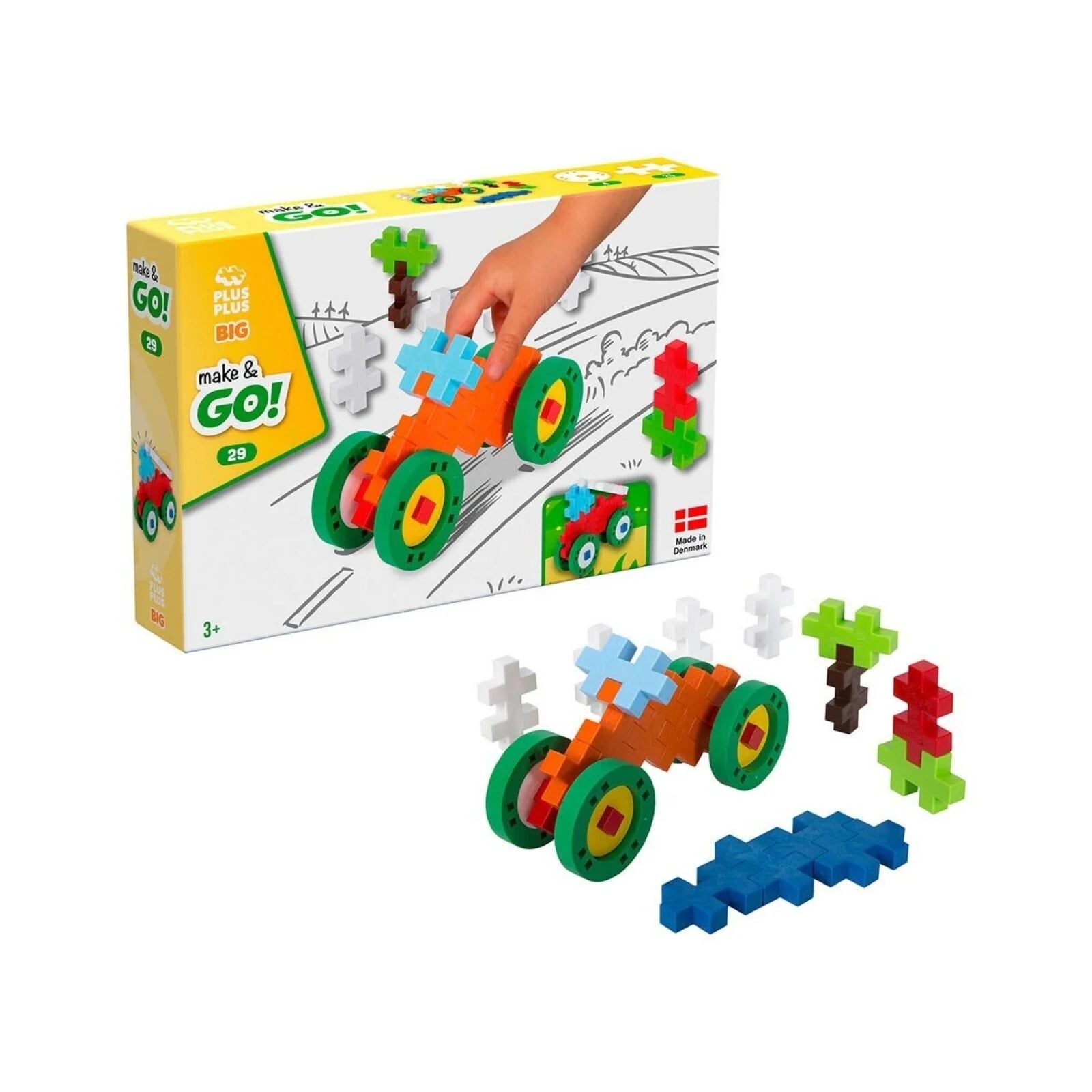 Plus Plus Big Make & Go 29 pcs - ebebek - Black Friday