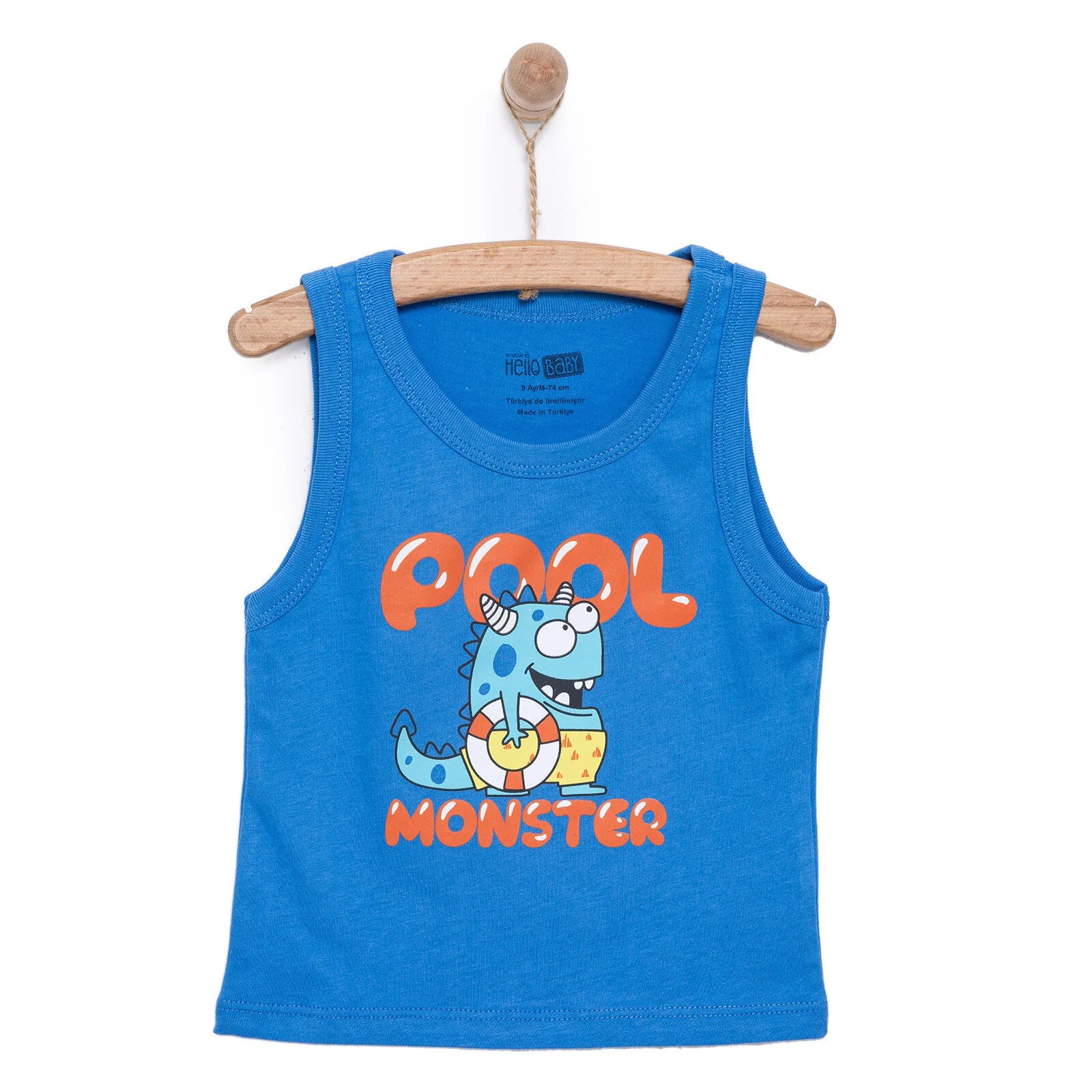 HelloBaby Basic Boy Tshirt - Blue - ebebek - Black Friday