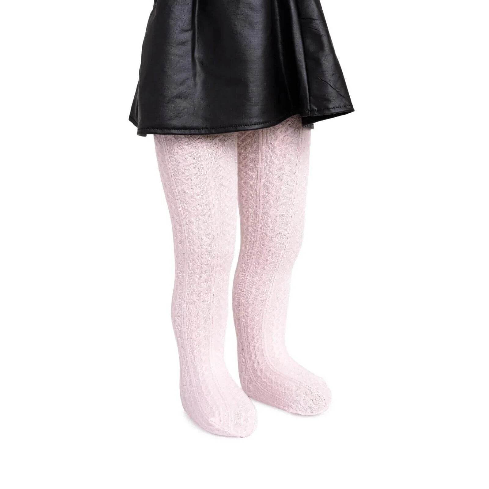 Daymod Jacquard Pantyhose - Light Pink - ebebek - Black Friday