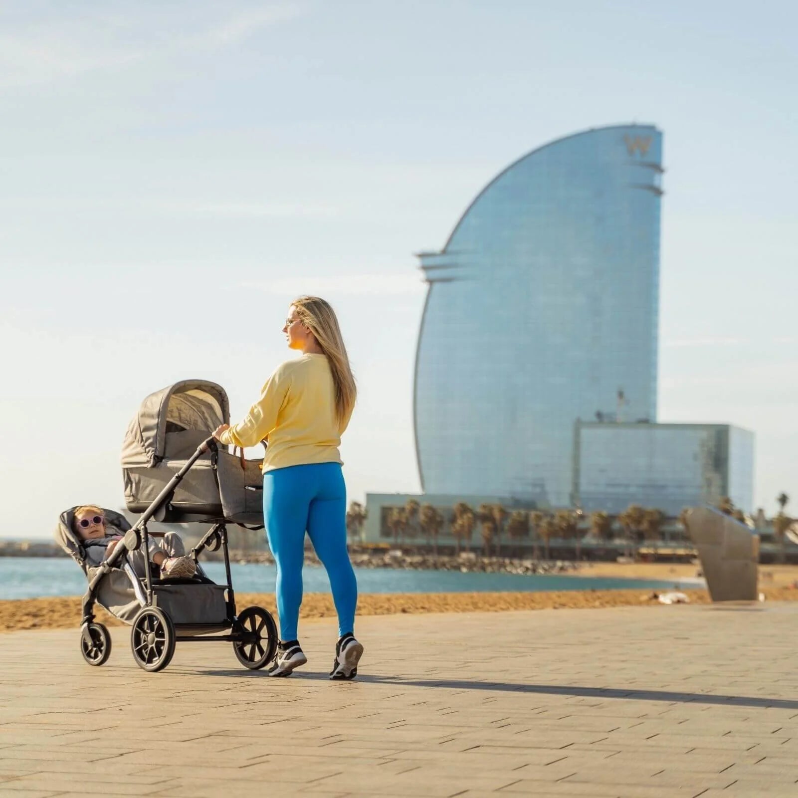 Mee - Go Uno Plus 2 - in - 1 Pushchair & Pram - Grey/Chrome - ebebek - Black Friday