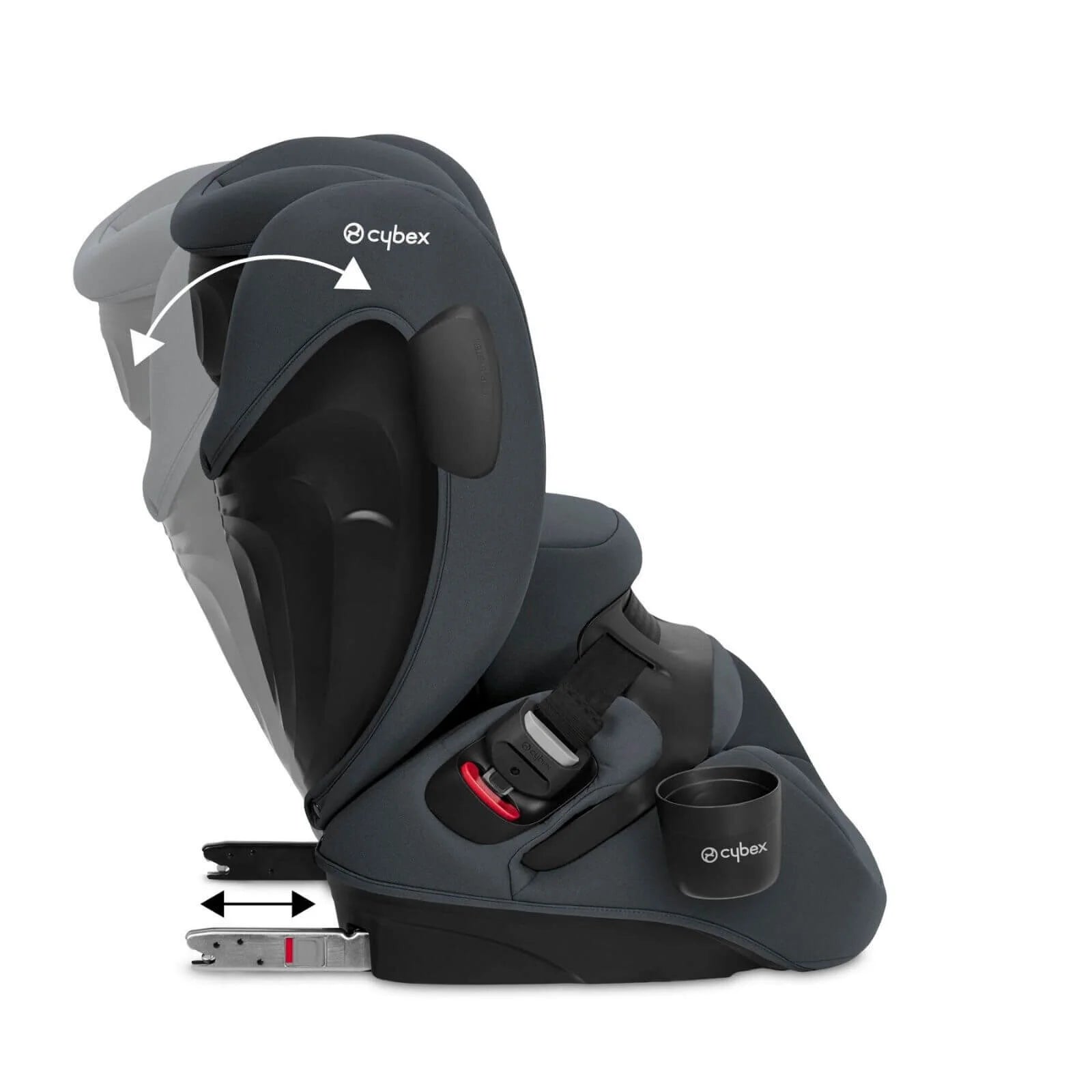 Cybex Pallas B4 i - Size Group 1/2/3 Car Seat (9 Months to 12 Years) - Cobblestone Grey - ebebek - Black Friday