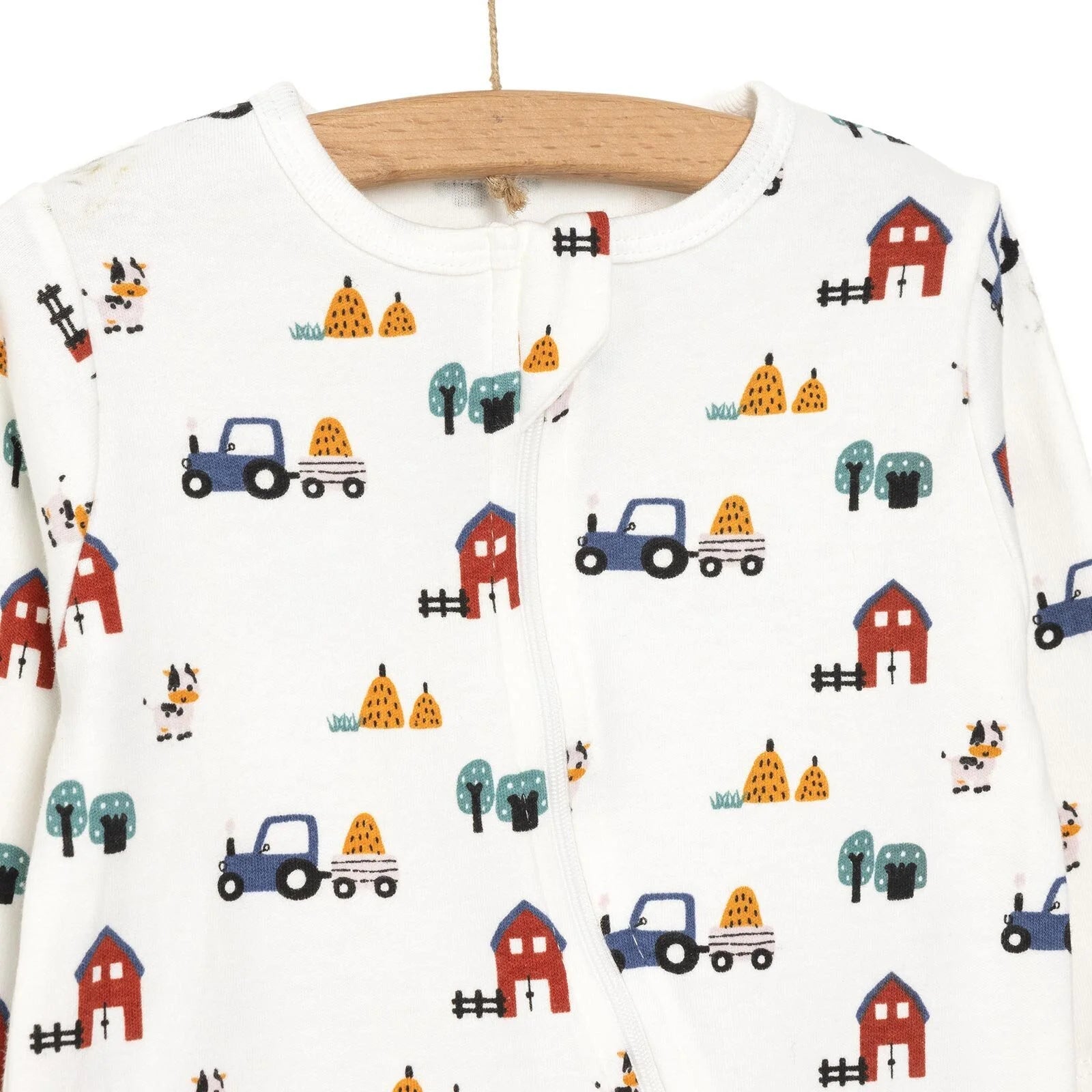 HelloBaby Newborn Boy Jumpsuit - Ecru - ebebek - Black Friday