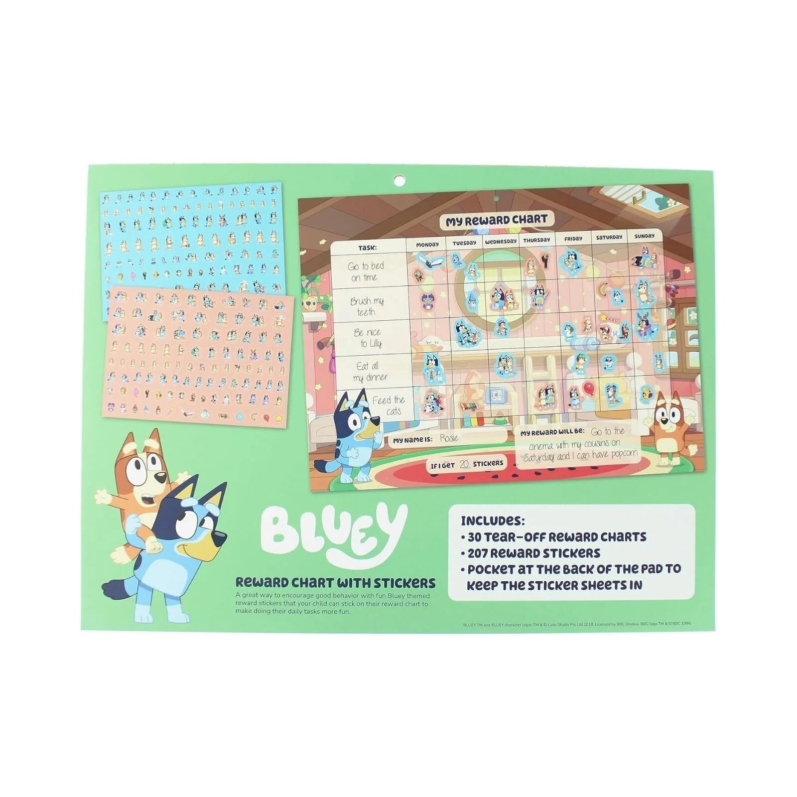 Bluey Reward Chart - ebebek - Black Friday