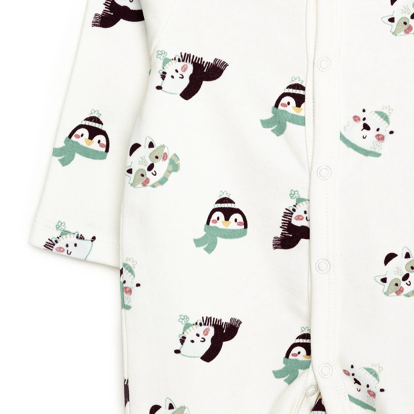 HelloBaby Footed Jumpsuit with Hat - Multicolour - ebebek - Black Friday