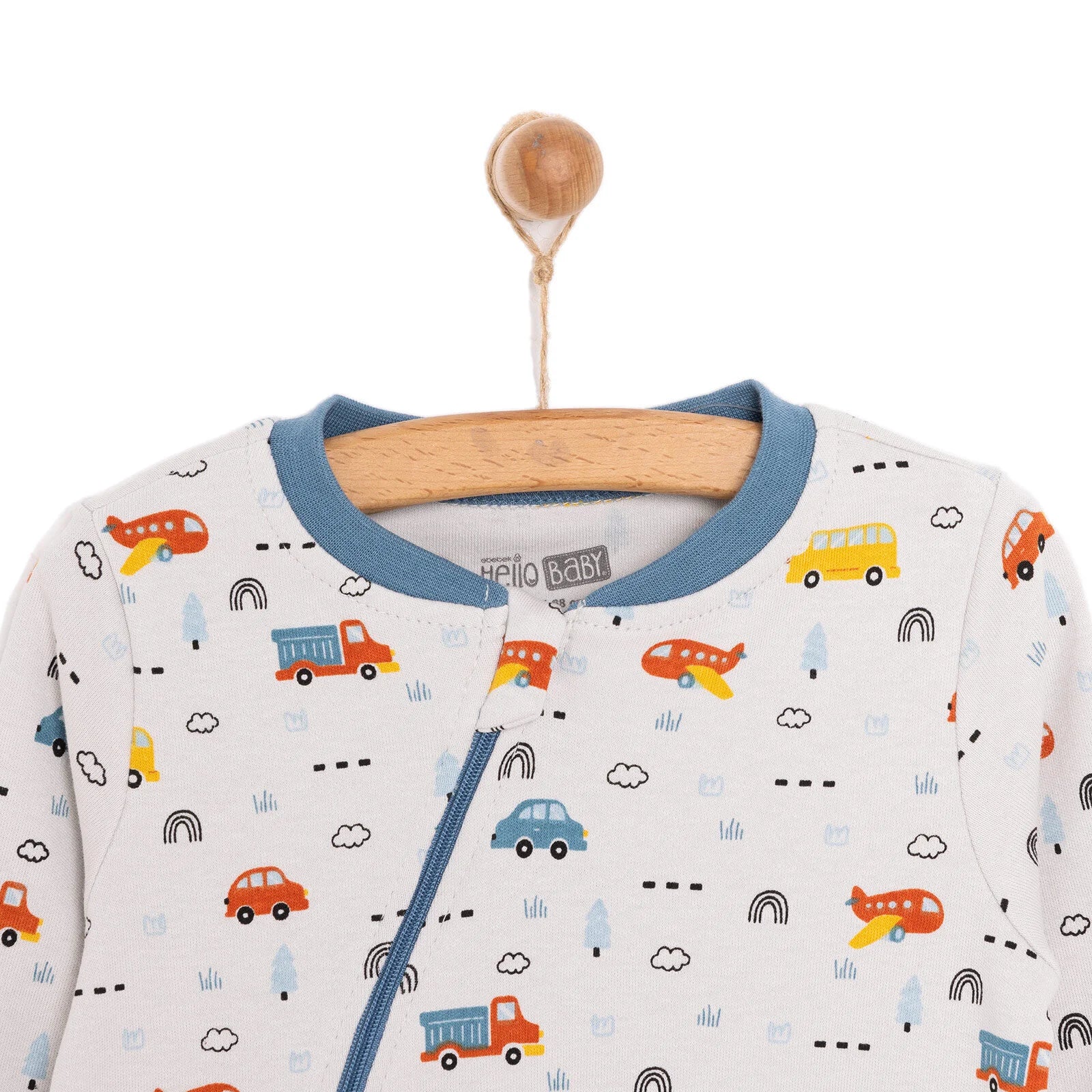 HelloBaby Boy Jumpsuit - Grey - ebebek - Black Friday