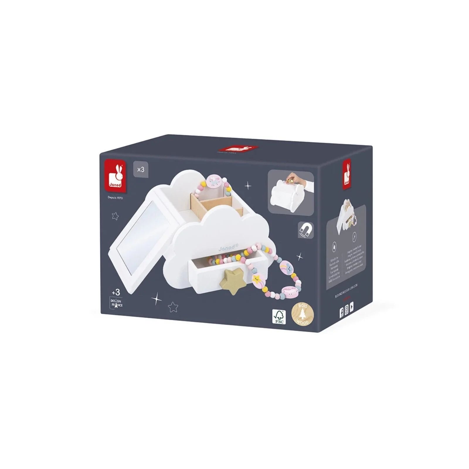 Janod Jewellery Box - Unicorn - ebebek - Black Friday