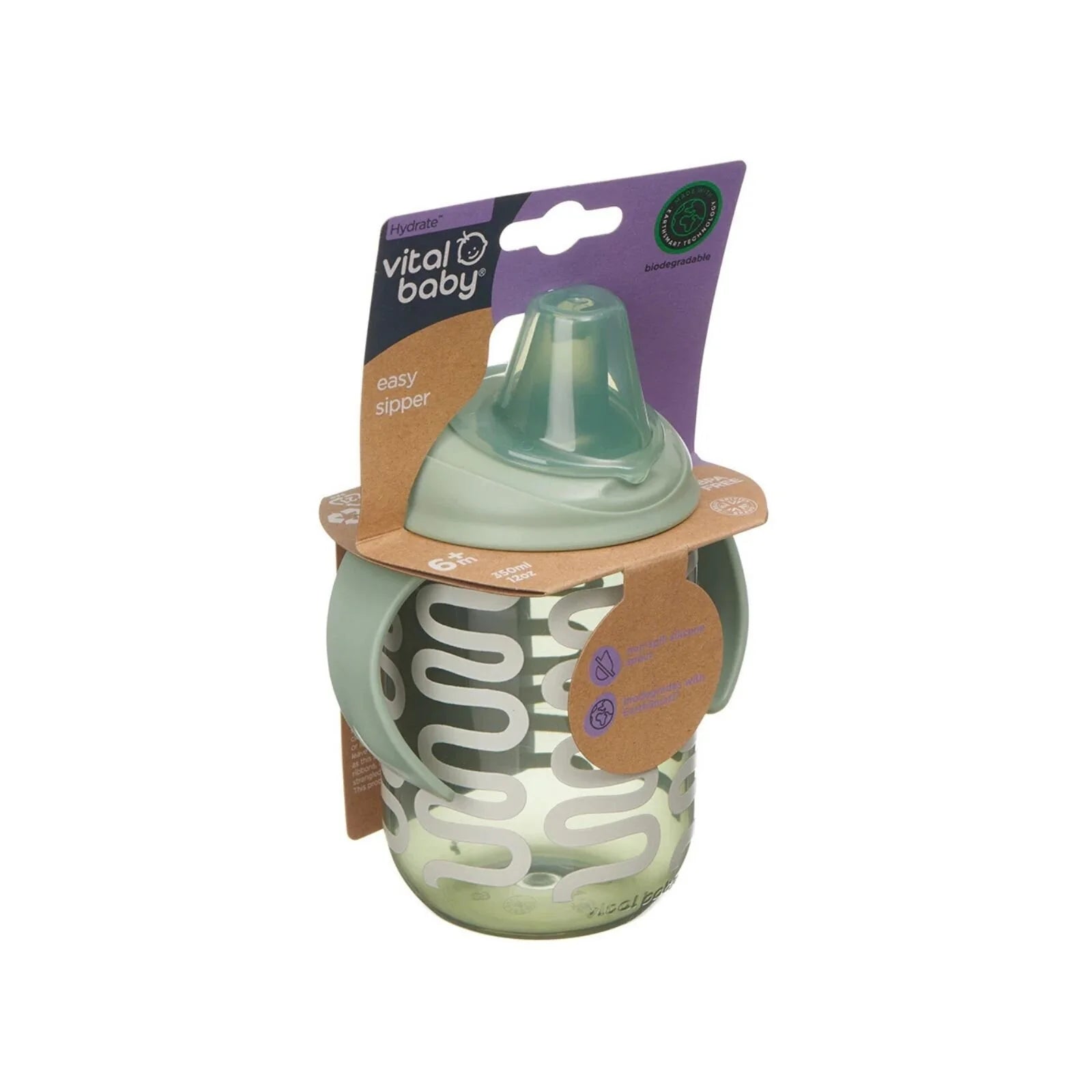 Vital Baby Hydrate Easy Sipper Cup 350ml - Natural Moss - ebebek - Black Friday