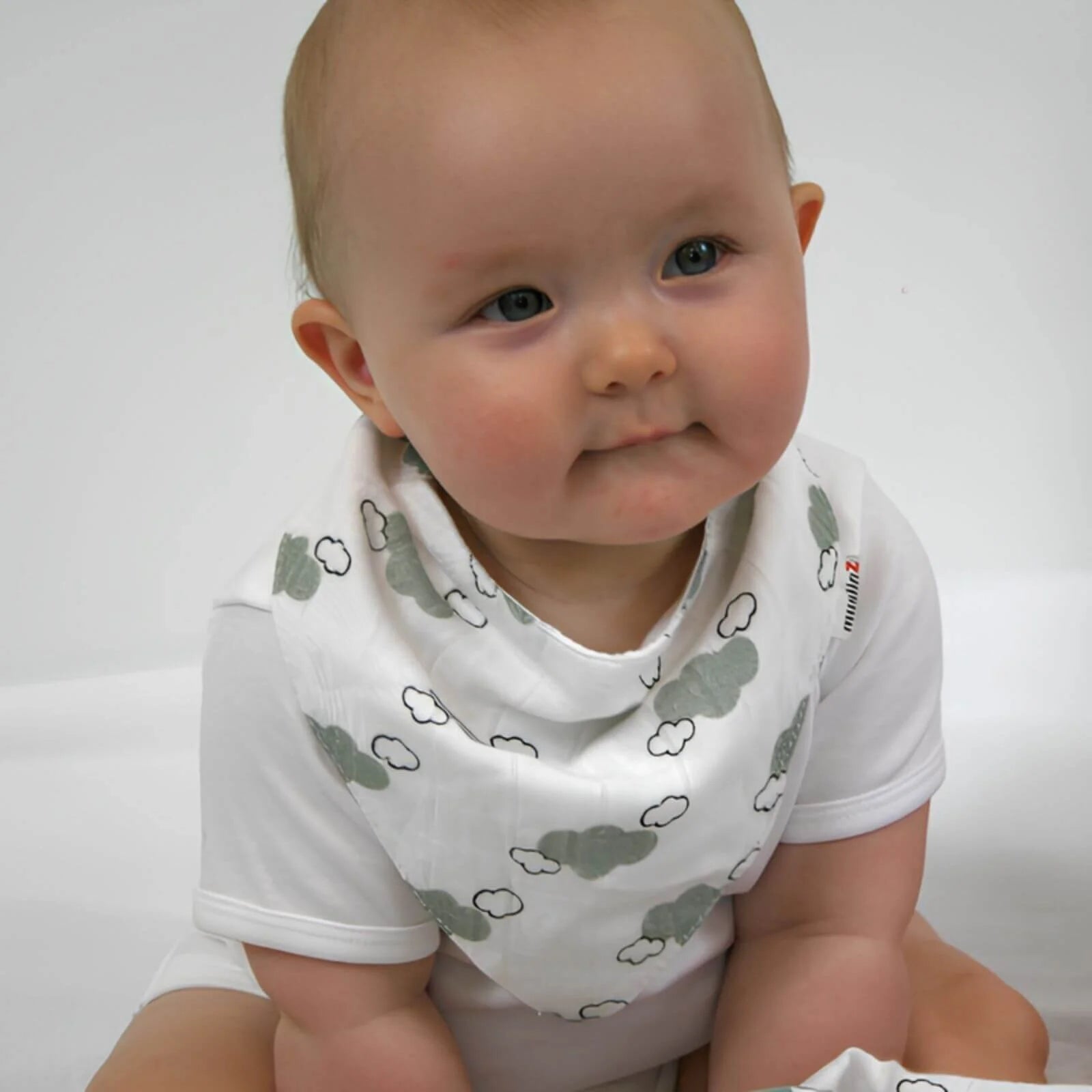 MuslinZ Bamboo/Organic Cotton Muslin Set - Grey Cloud - ebebek - Black Friday