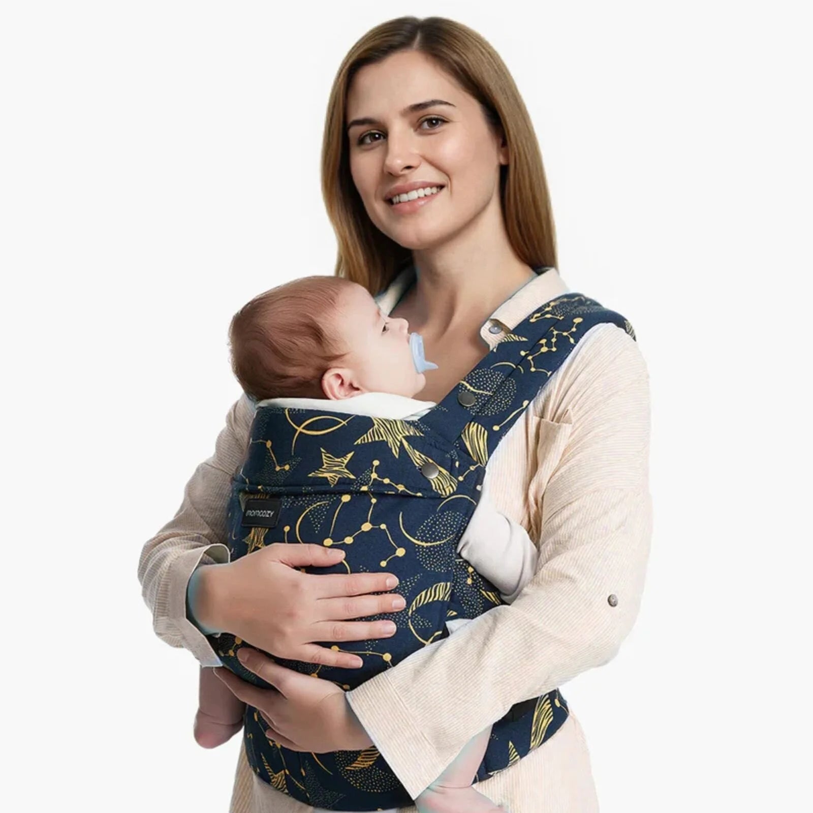 Momcozy Baby Carrier Newborn to Toddler Cotton - Starry Night - ebebek - Black Friday