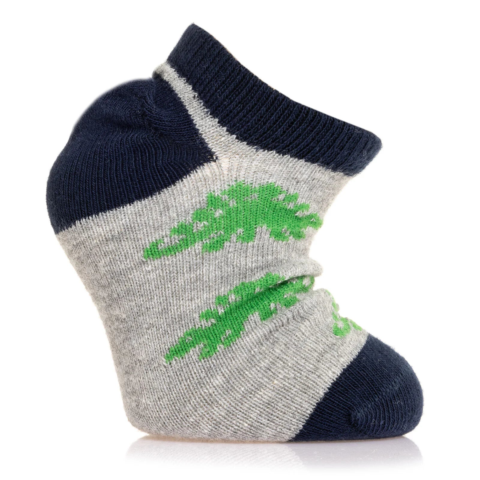 Be Cool Baby Boy Pack of 3 Socks - Grey Melange - ebebek - Black Friday