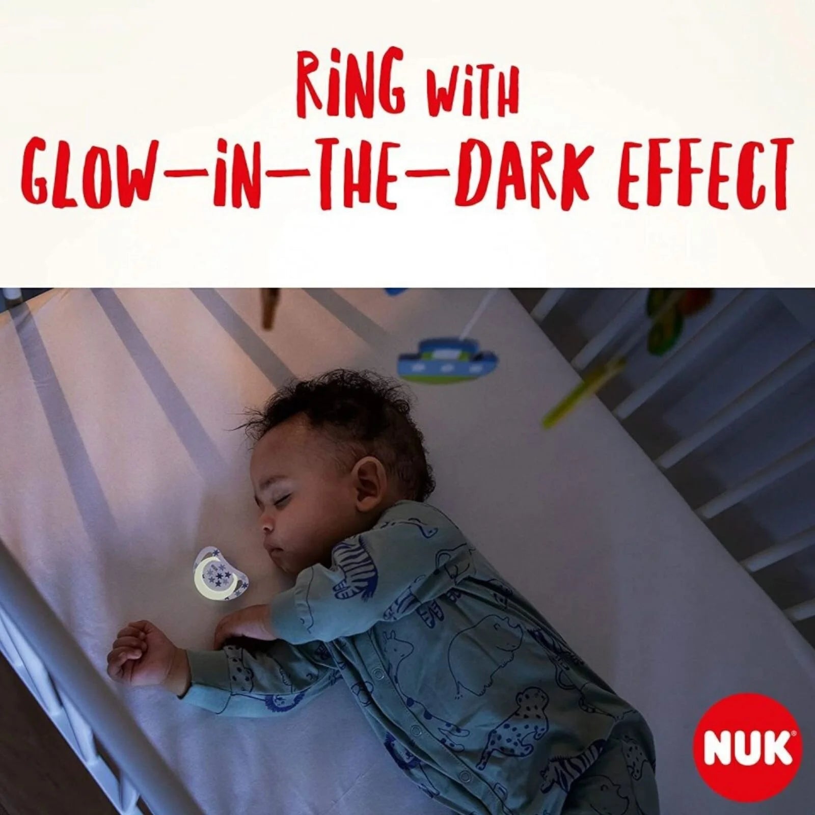 NUK Star Day & Night Soother 0 - 6 months Pack of 2 - Pink - ebebek - Black Friday