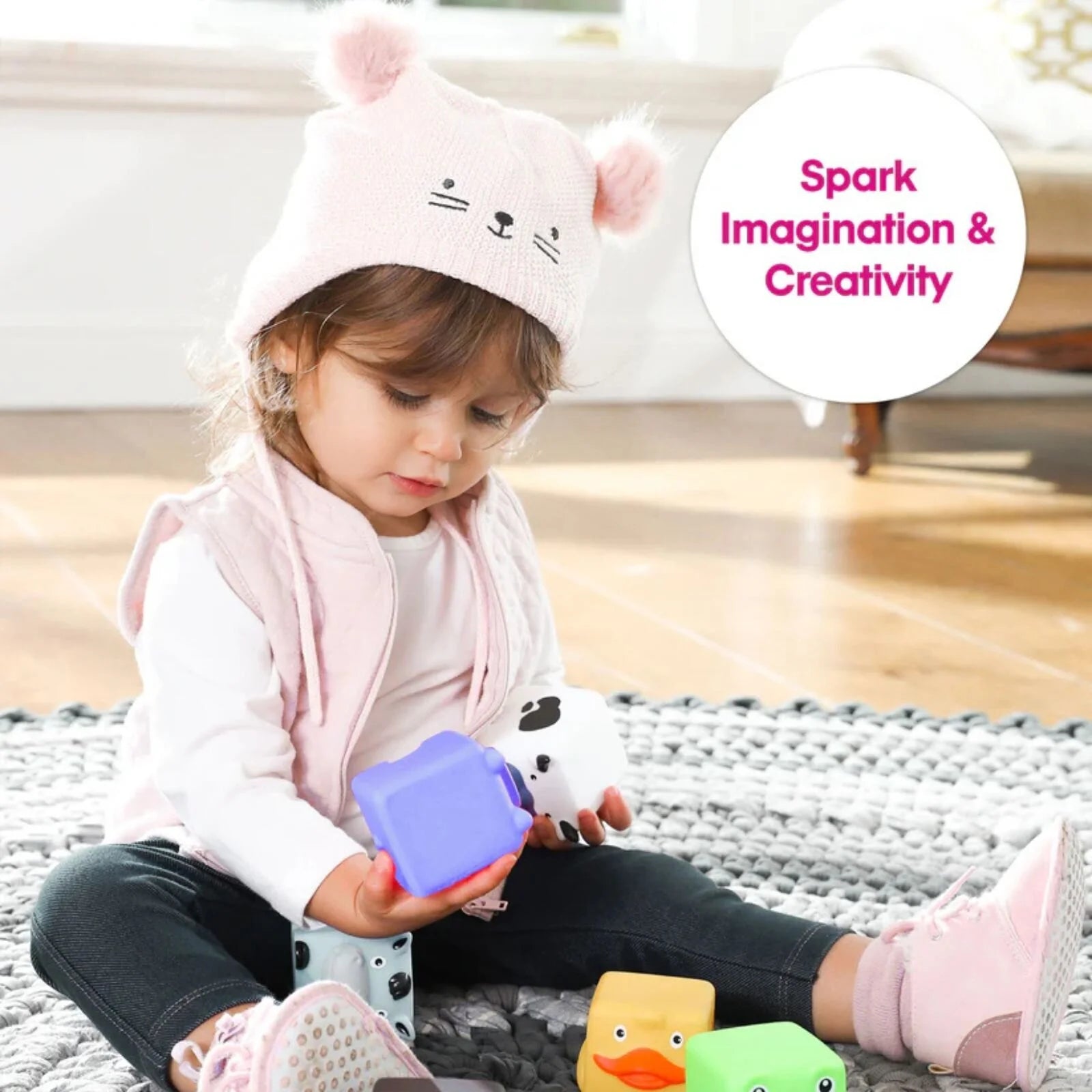 Edushape Soft & Squeezy Critter Blocks - ebebek - Black Friday