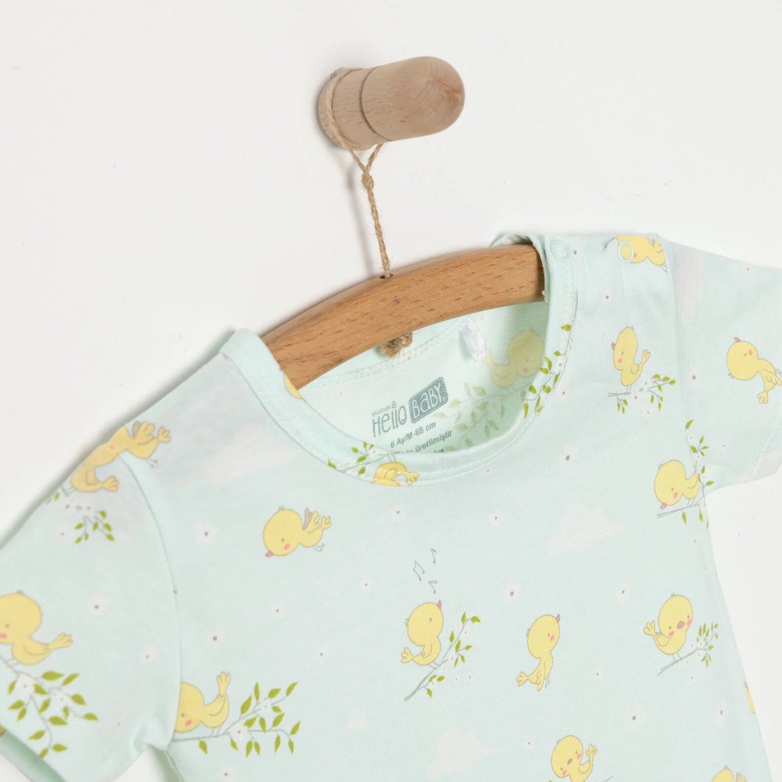 HelloBaby Newborn Unisex Short Overalls - Multicolour - ebebek - Black Friday