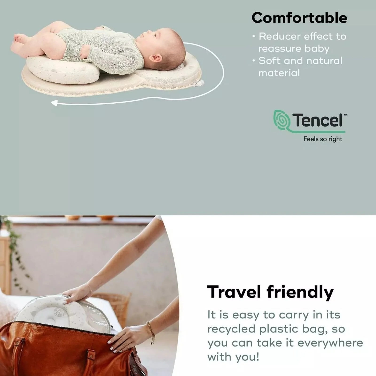 Babymoov Cosydream Fresh Newborn Lounger - White - ebebek - Black Friday