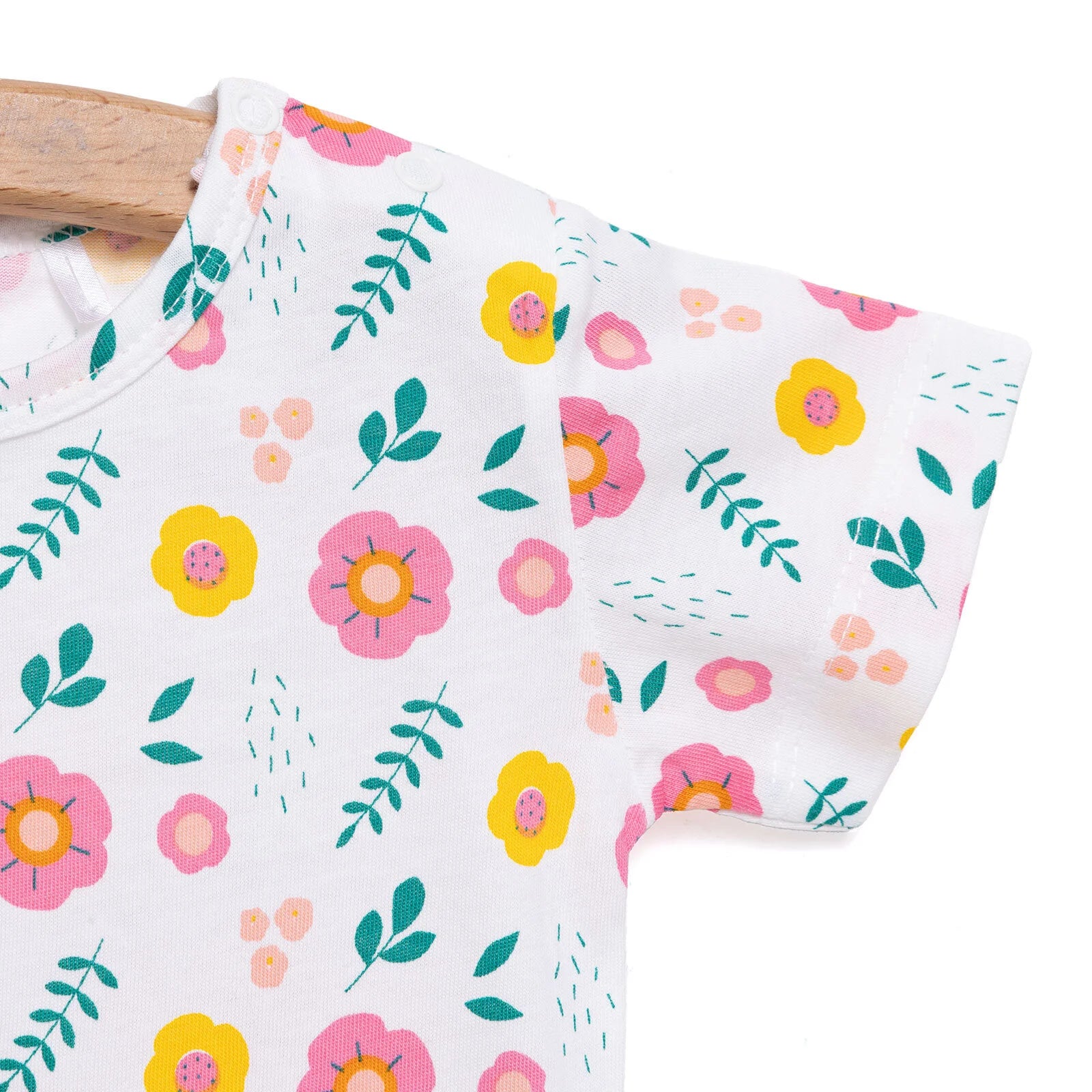 HelloBaby Girl Short Overalls - Ecru - ebebek - Black Friday