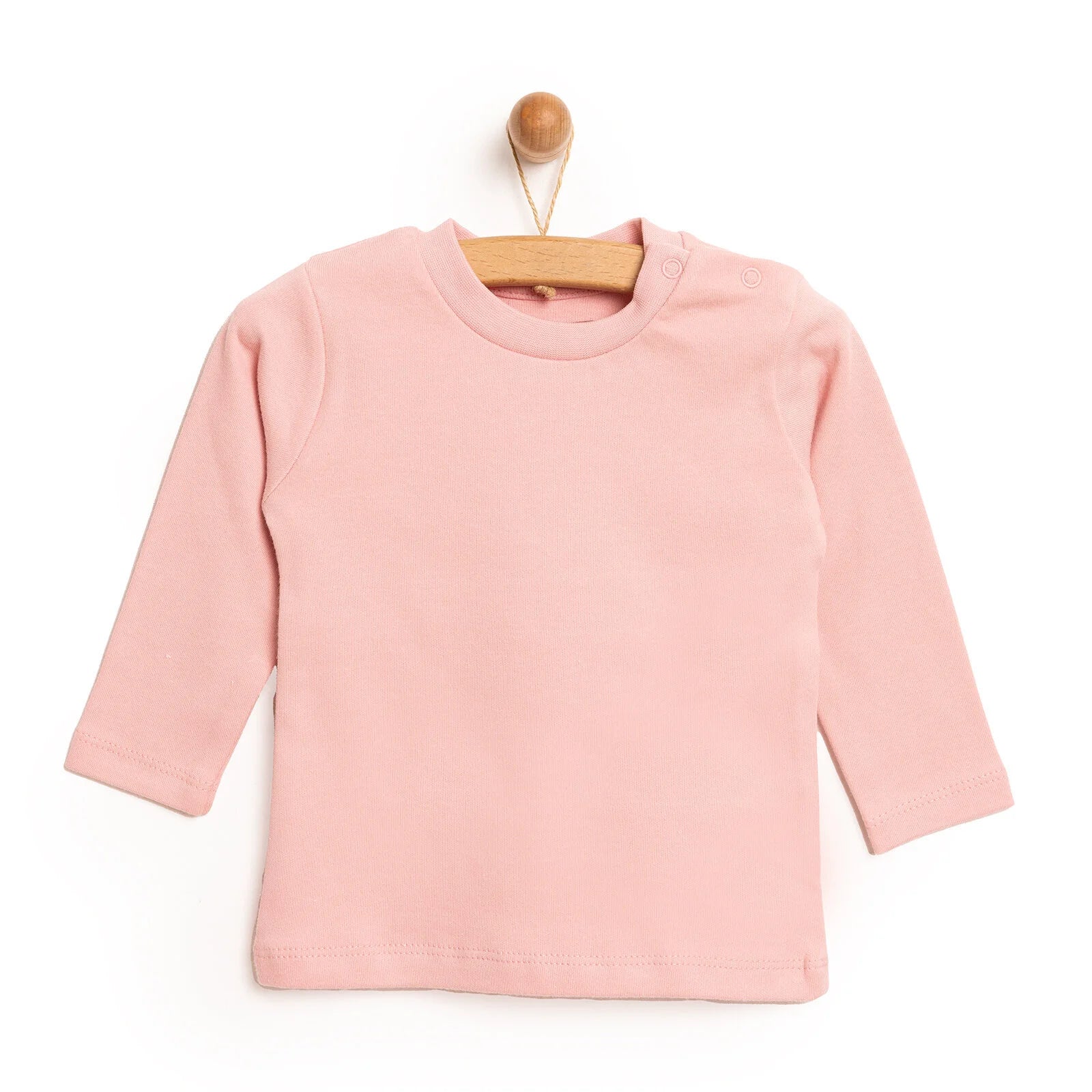 HelloBaby Basic Unisex Long Sleeve T-shirt - Powder - ebebek - Black Friday