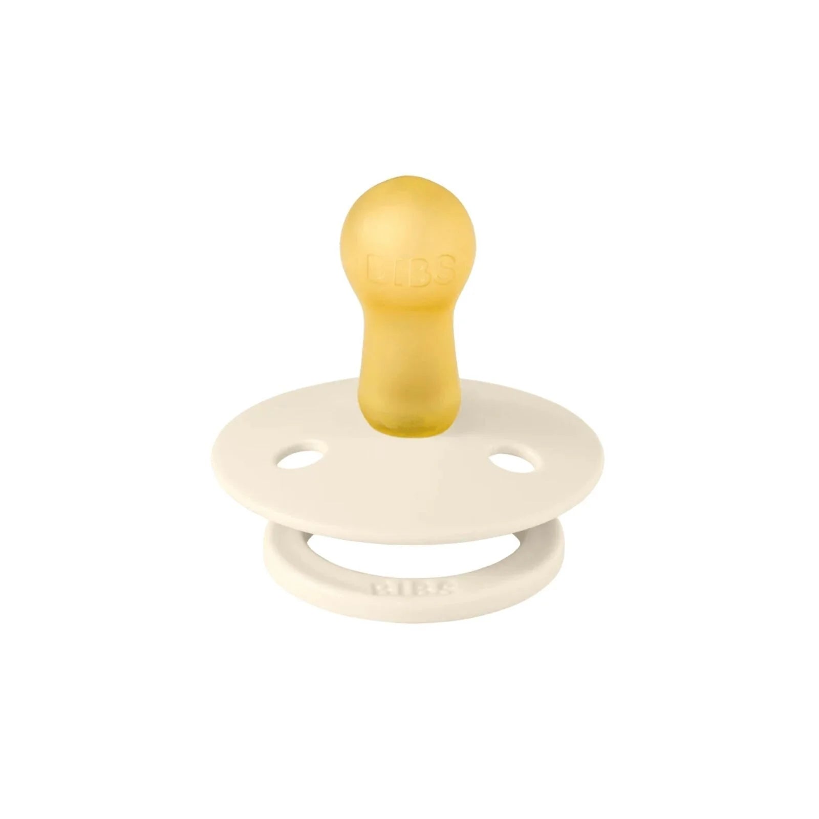 BIBS Pin Latex Soothers 0 - 6 months Pack of 2 - Ivory & Vanilla - ebebek - Black Friday