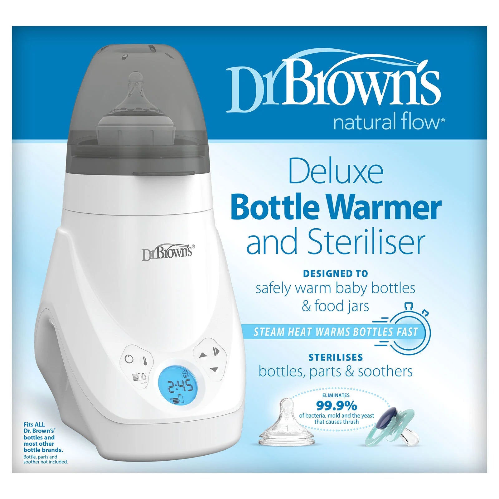 Dr. Brown's Deluxe Bottle Warmer and Steriliser - ebebek - Black Friday