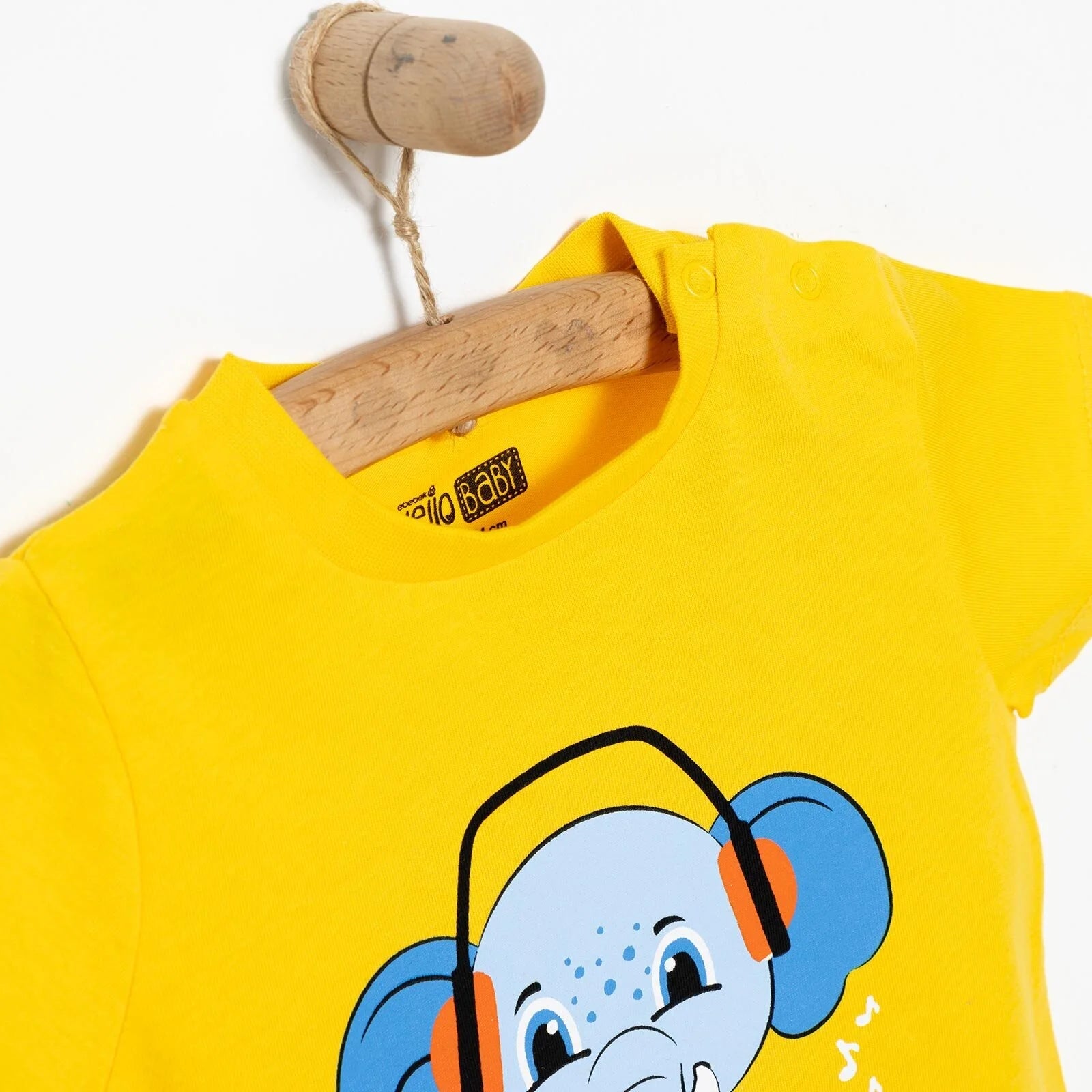 HelloBaby Basic Boy Tshirt - Yellow - ebebek - Black Friday