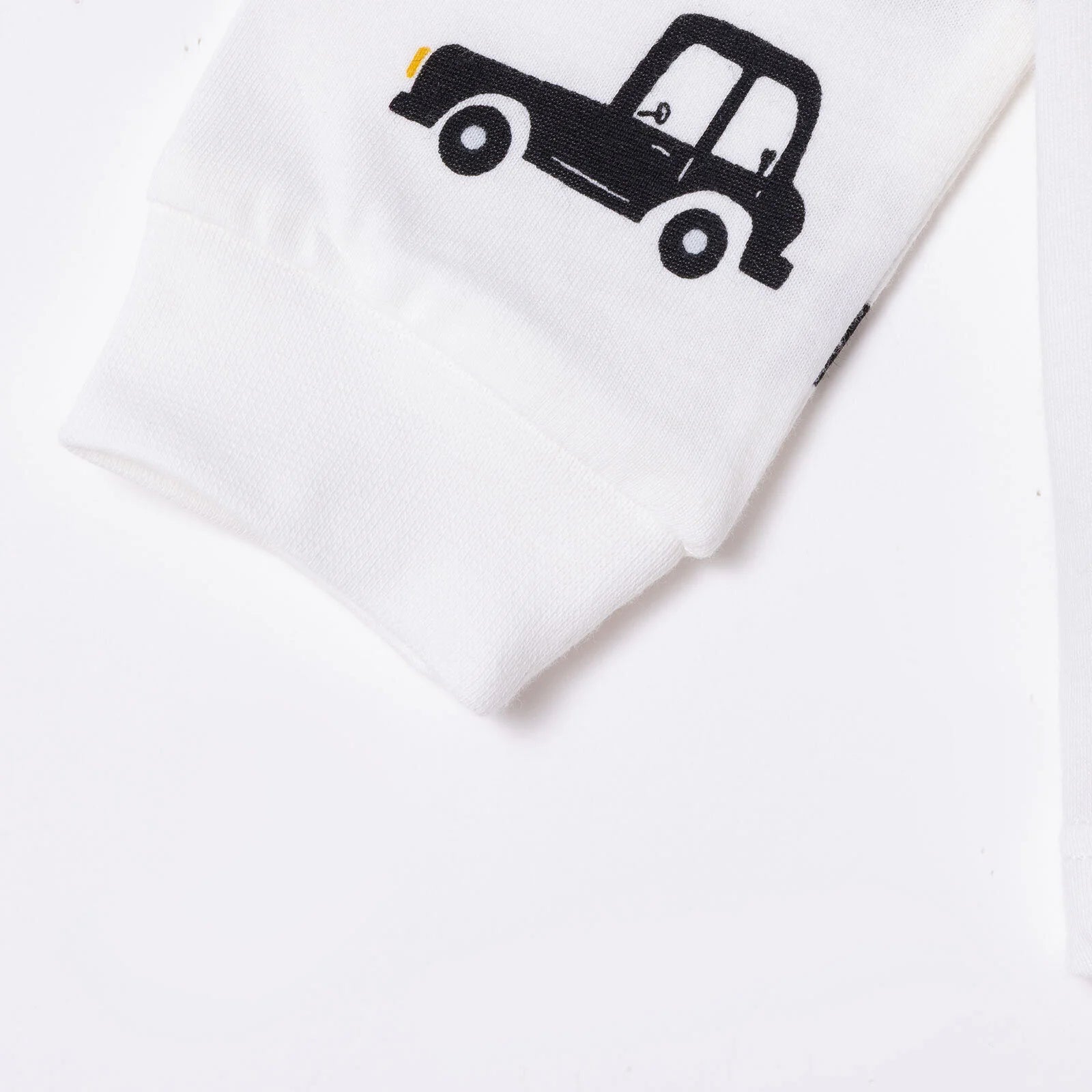 HelloBaby Long Sleeve Pyjamas Set - Ecru - ebebek - Black Friday