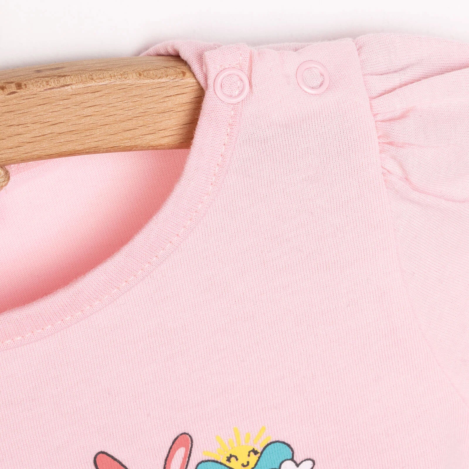 HelloBaby Basic Happy Printed Tshirt - Pink - ebebek - Black Friday