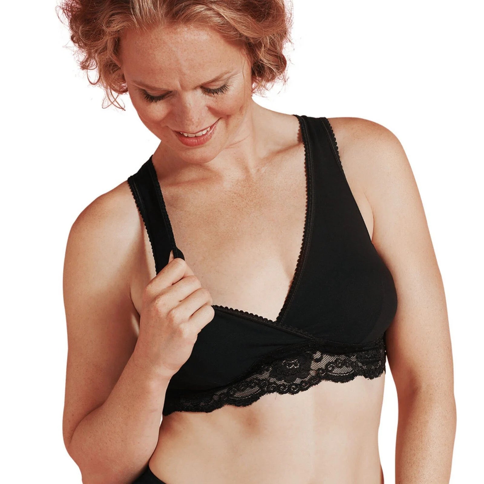 Carriwell Crossover Sleeping & Nursing Bra - Black - ebebek - Black Friday