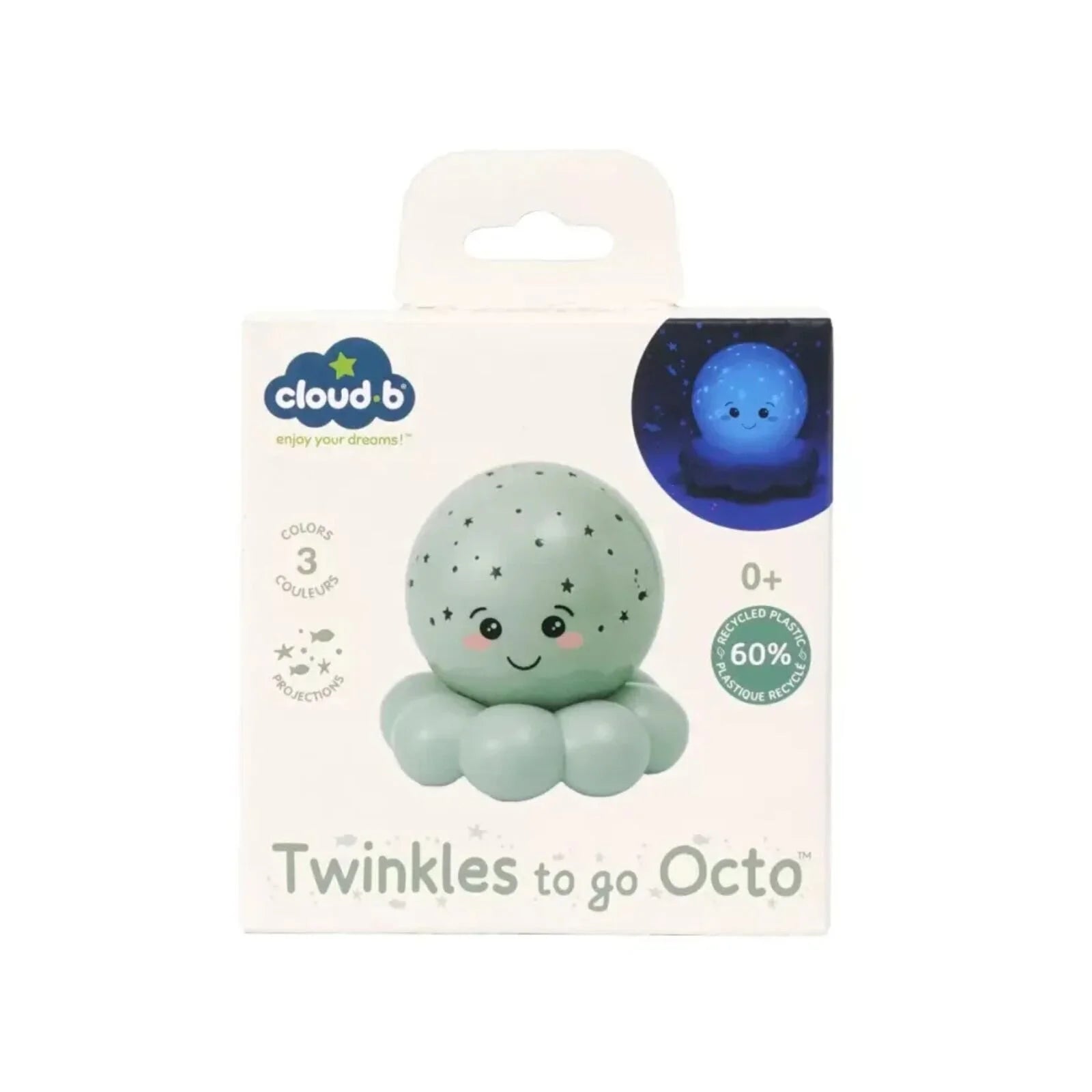 Cloud.b Twinkles to Go Octo - Pastel Green - ebebek - Black Friday