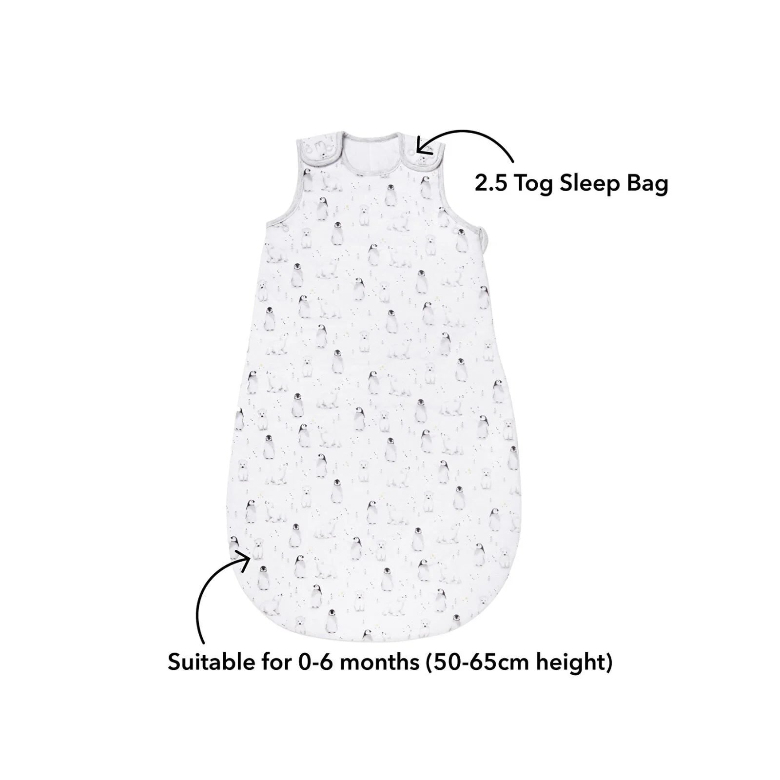 Nuby Quilted Sleeping Bag Penguin - ebebek - Black Friday