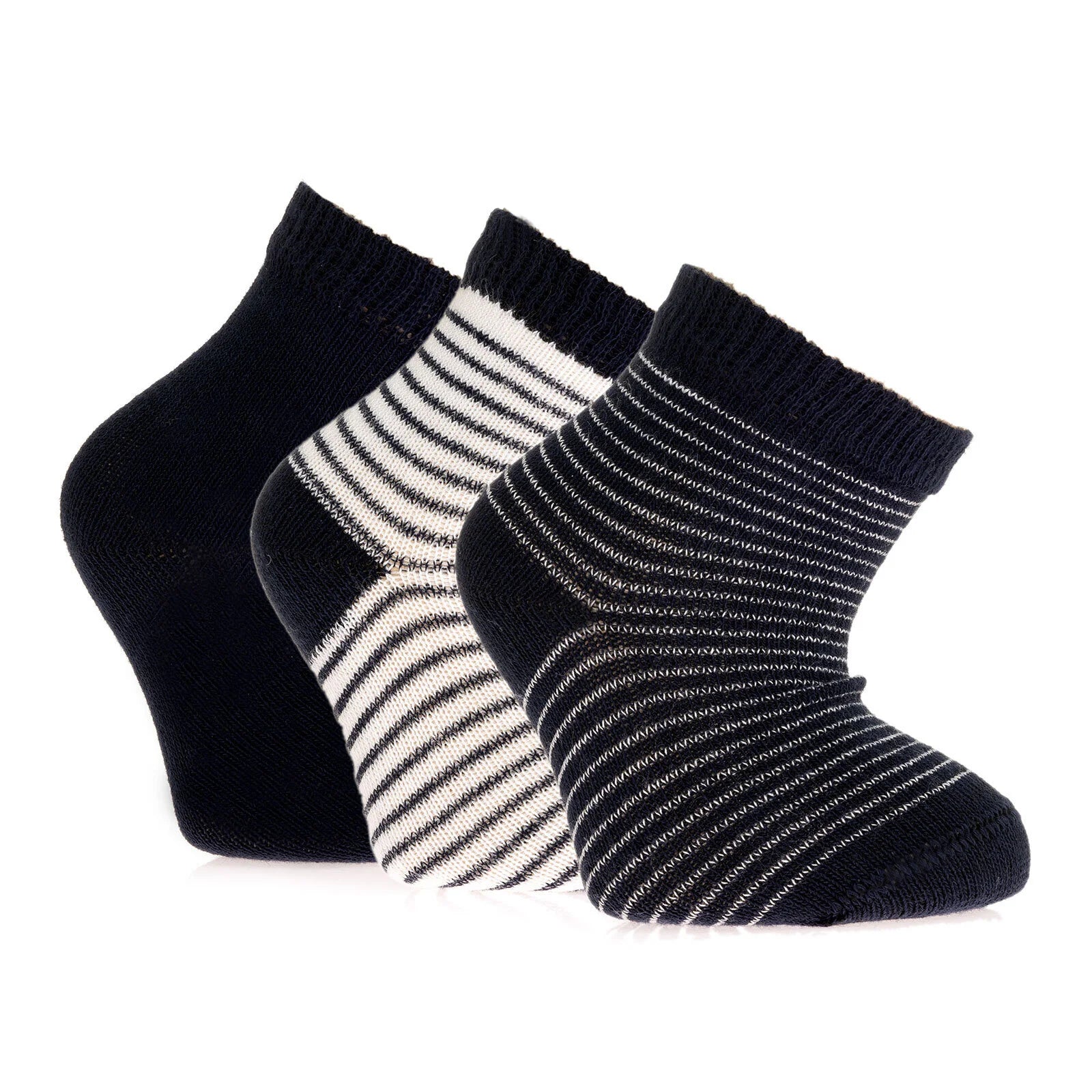 HelloBaby Baby Boy Pack of 3 Socks - Navy Blue - ebebek - Black Friday