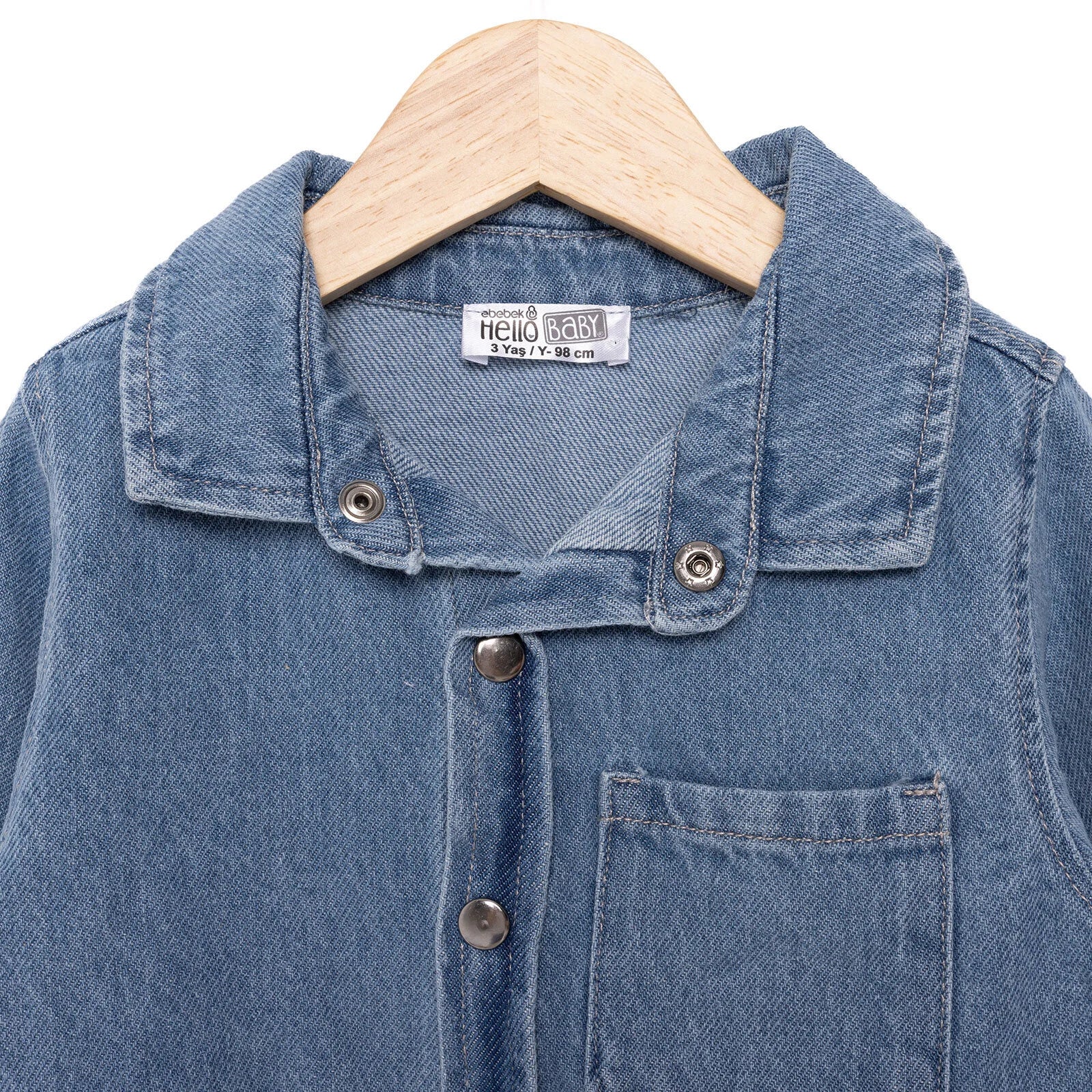 HelloBaby Baby Boy Shirt - Indigo - ebebek - Black Friday