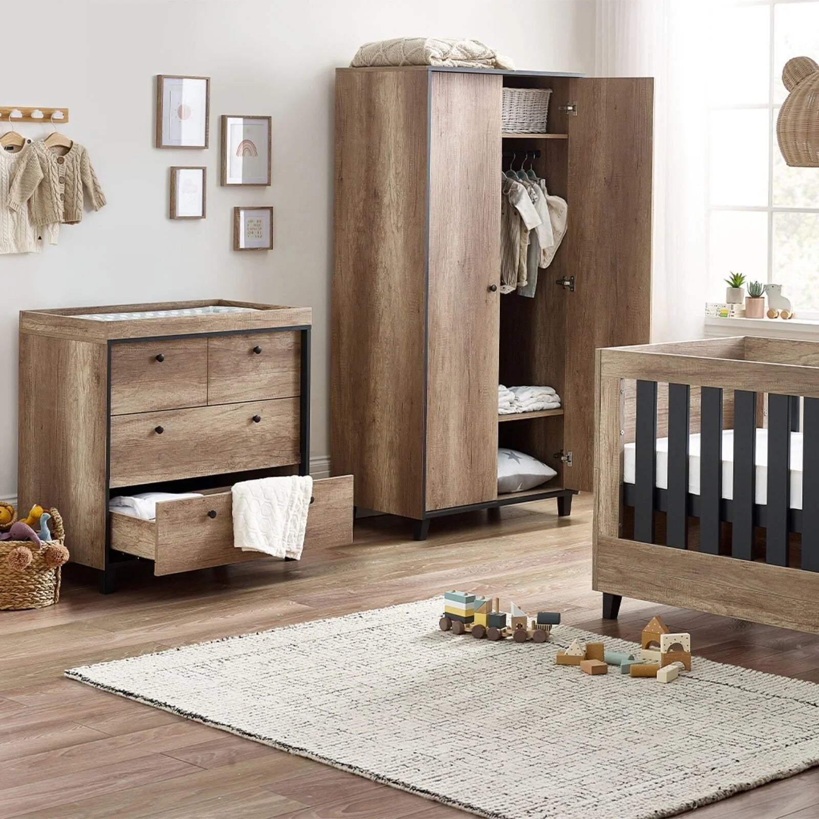 Charnwood Montana Furniture Set 3 pcs - Oak Oak - ebebek - Christmas