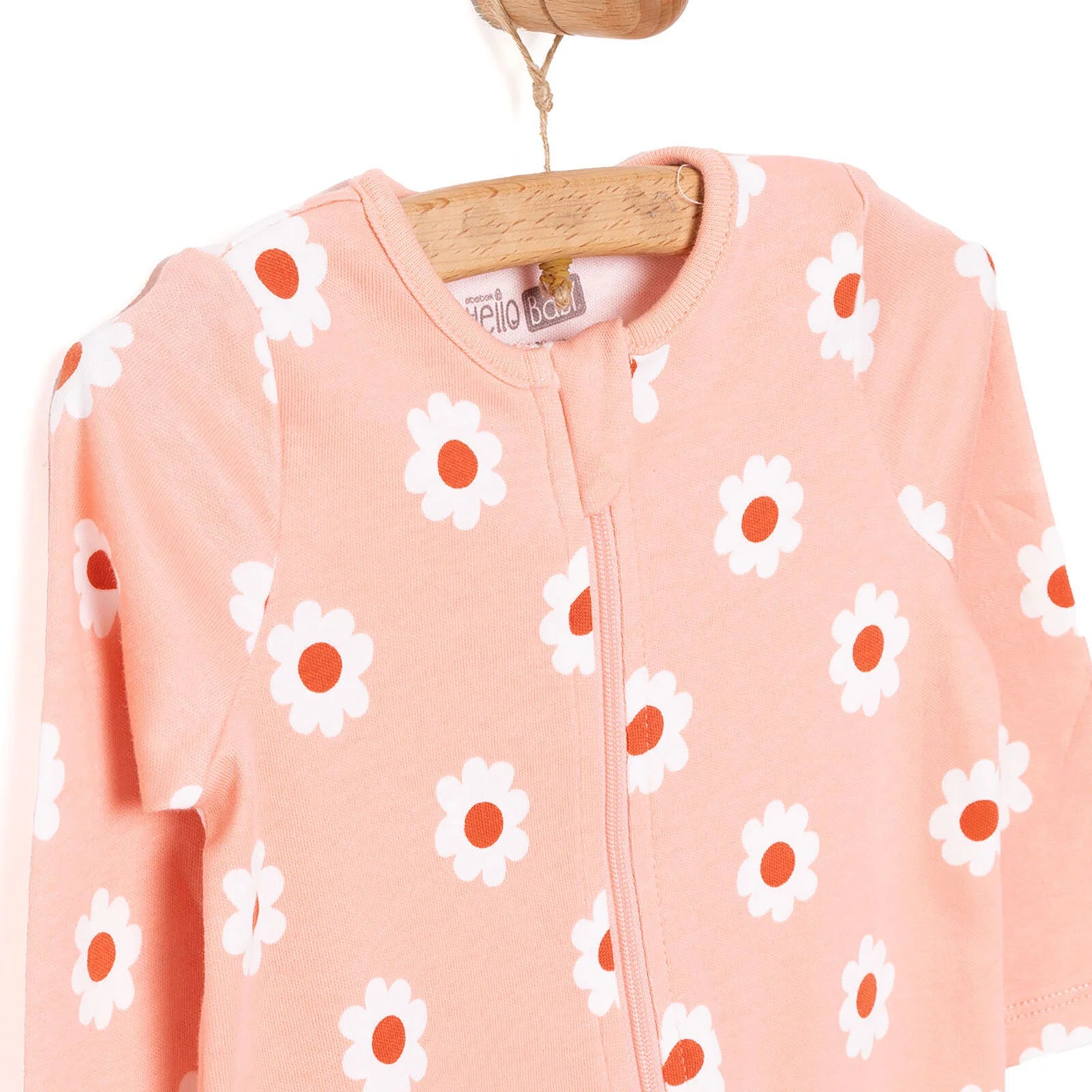 HelloBaby Newborn Baby Girl Footed Jumpsuit - Pink - ebebek - Black Friday