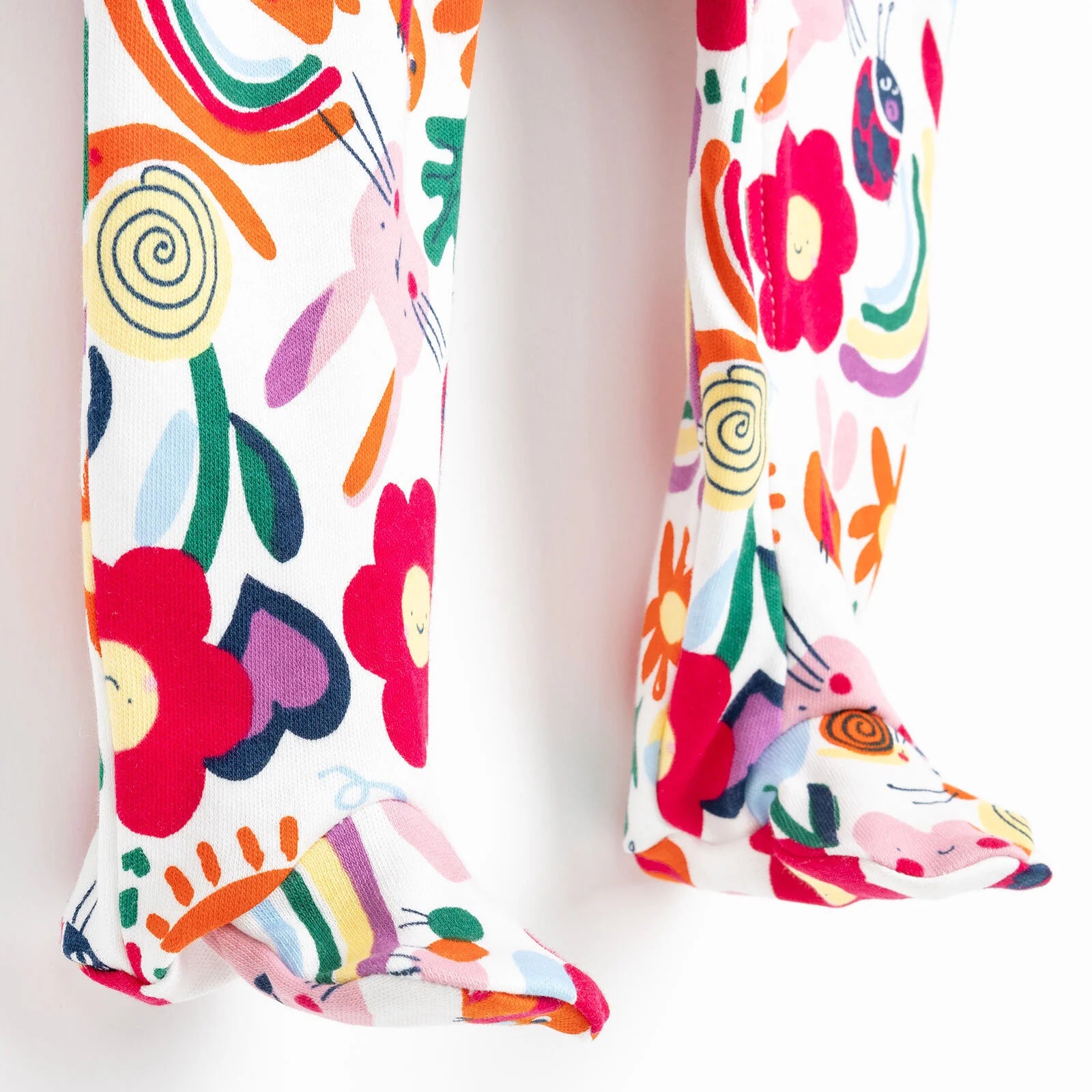 HelloBaby Newborn Baby Girl Footed Jumpsuit - Ecru - ebebek - Black Friday